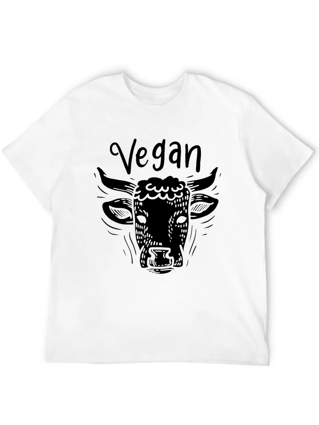 Vegan Vegetarian Veganism Relaxed Everyday Tee – Lightweight And Durable Cotton