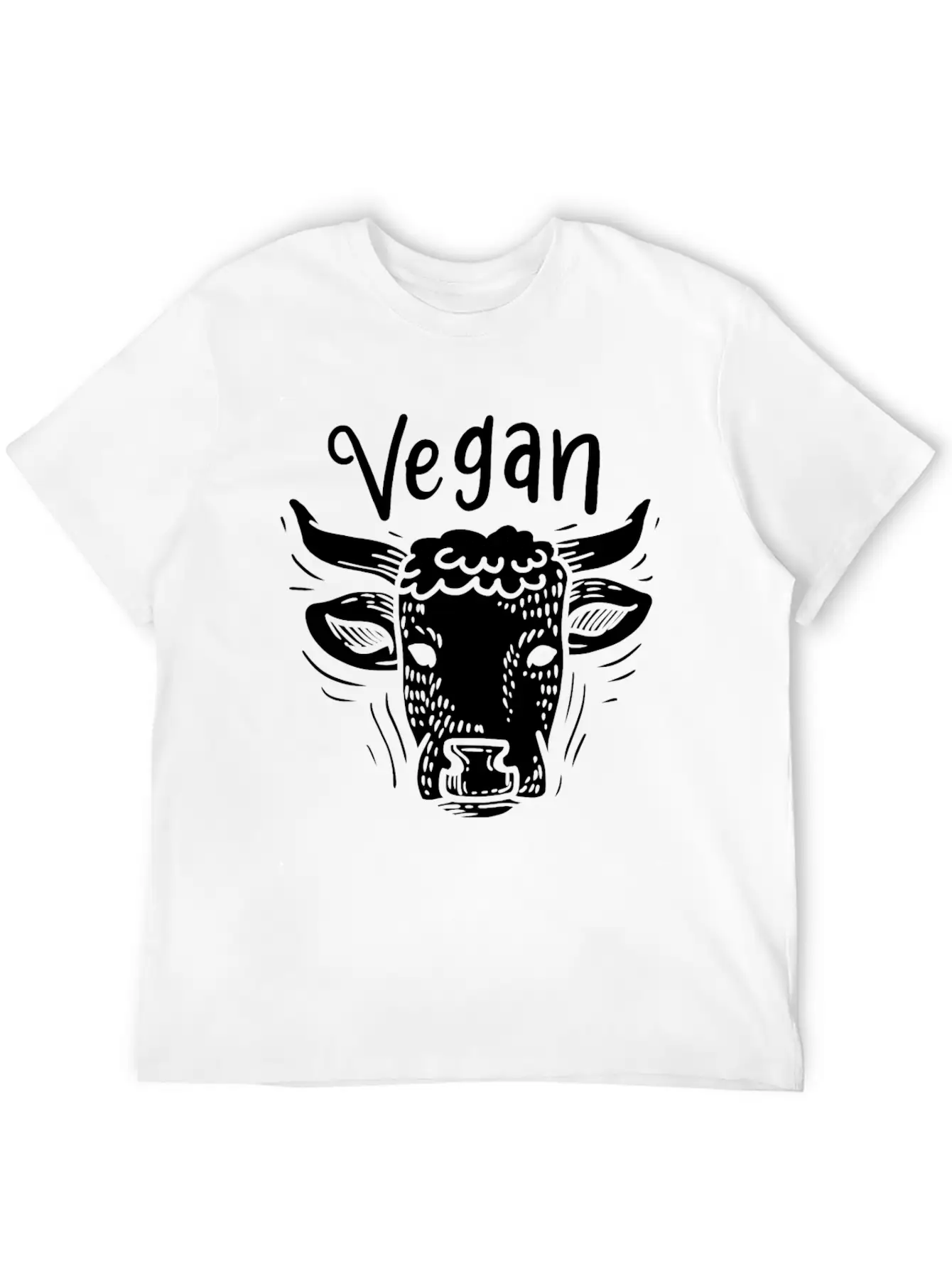 Vegan Vegetarian Veganism Relaxed Everyday Tee – Lightweight And Durable Cotton