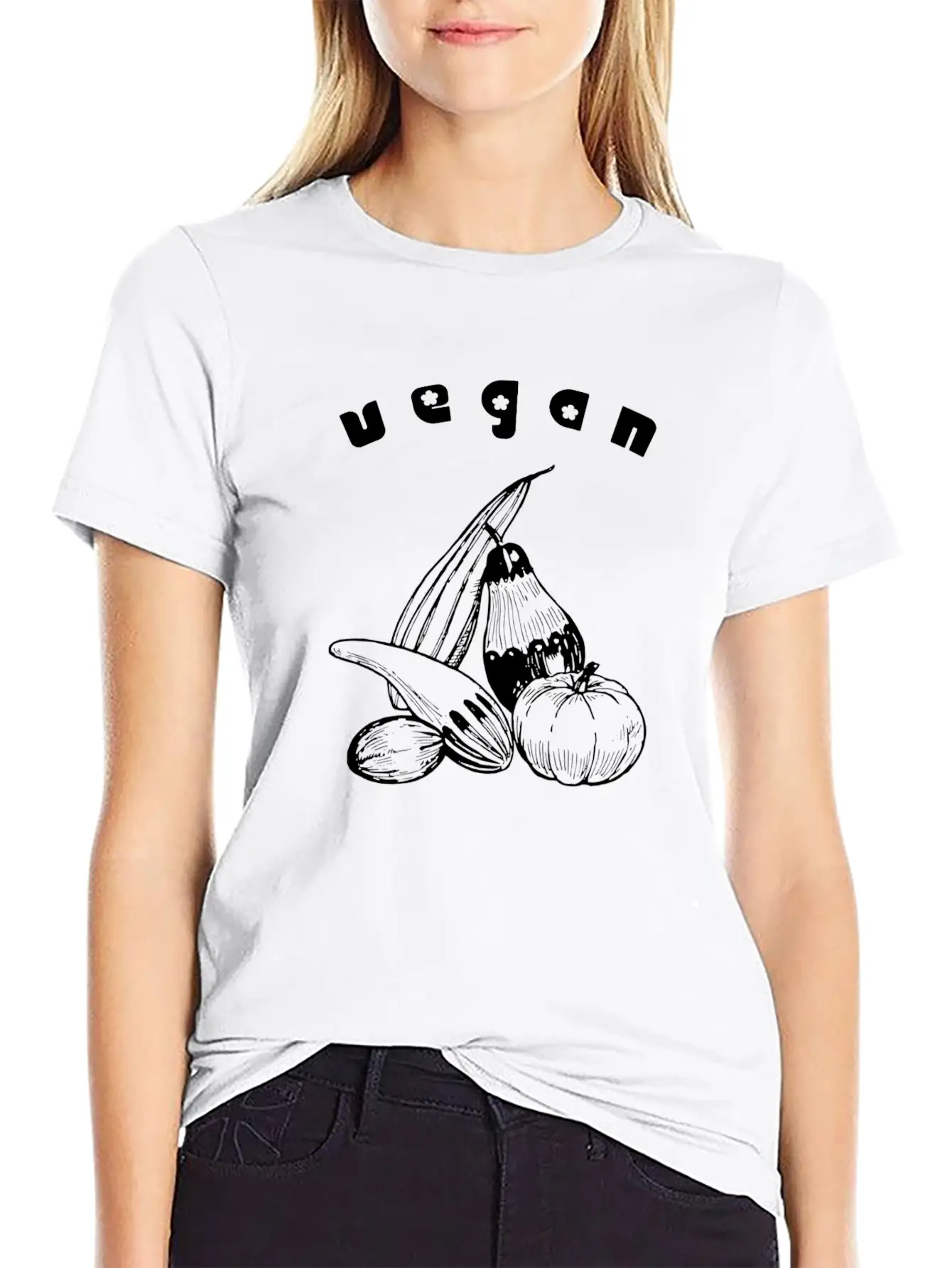 Vegan Veggie Organic Vegetables Diet Eat Healthy Timeless Short Sleeve Tee – Comfy And Minimalist Design