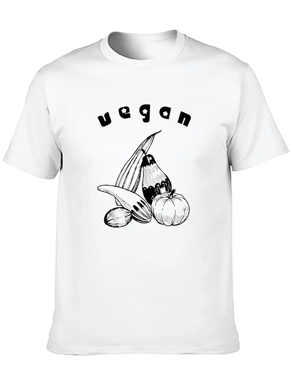 Vegan Veggie Organic Vegetables Diet Eat Healthy Timeless Short Sleeve Tee – Comfy And Minimalist Design
