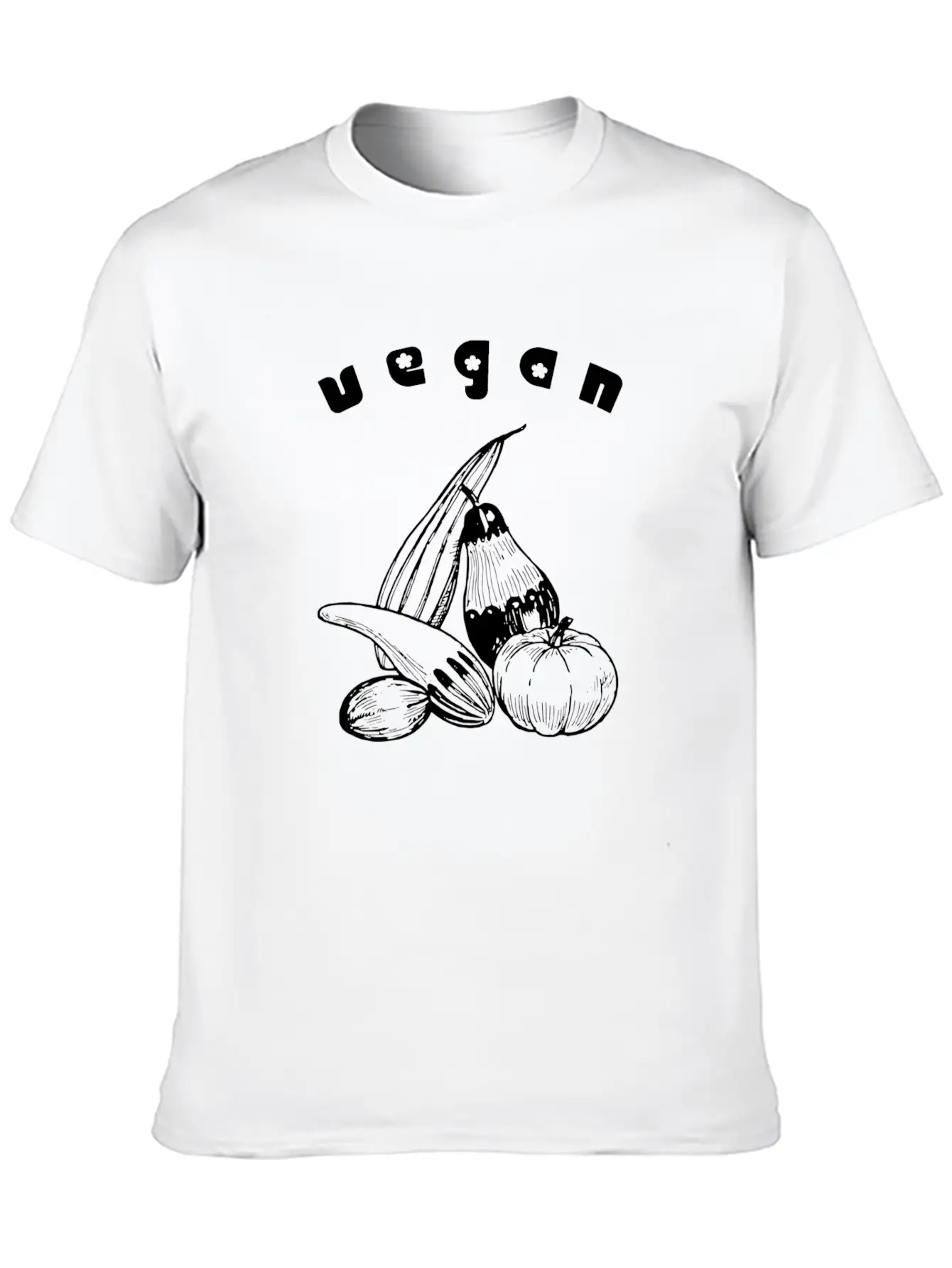 Vegan Veggie Organic Vegetables Diet Eat Healthy Timeless Short Sleeve Tee – Comfy And Minimalist Design