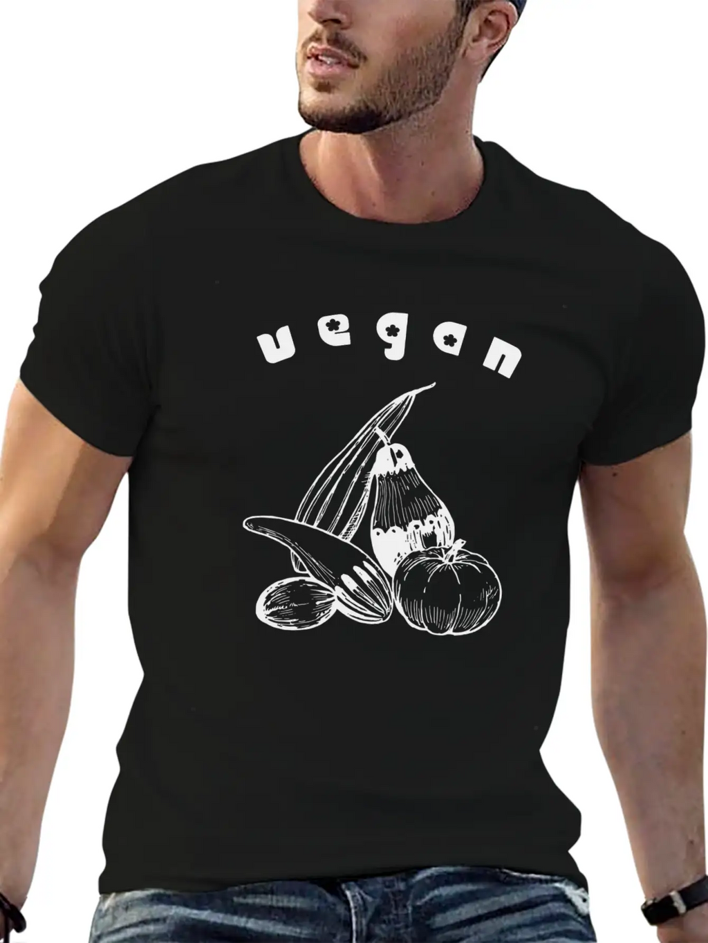 Vegan Veggie Organic Vegetables Diet Eat Healthy Timeless Short Sleeve Tee – Comfy And Minimalist Design
