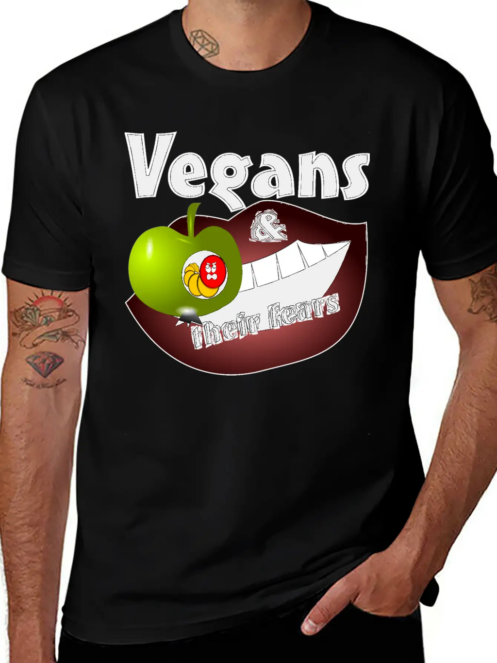 Vegans And Fears Unisex Casual T-Shirt – Clean Design For Daily Comfort