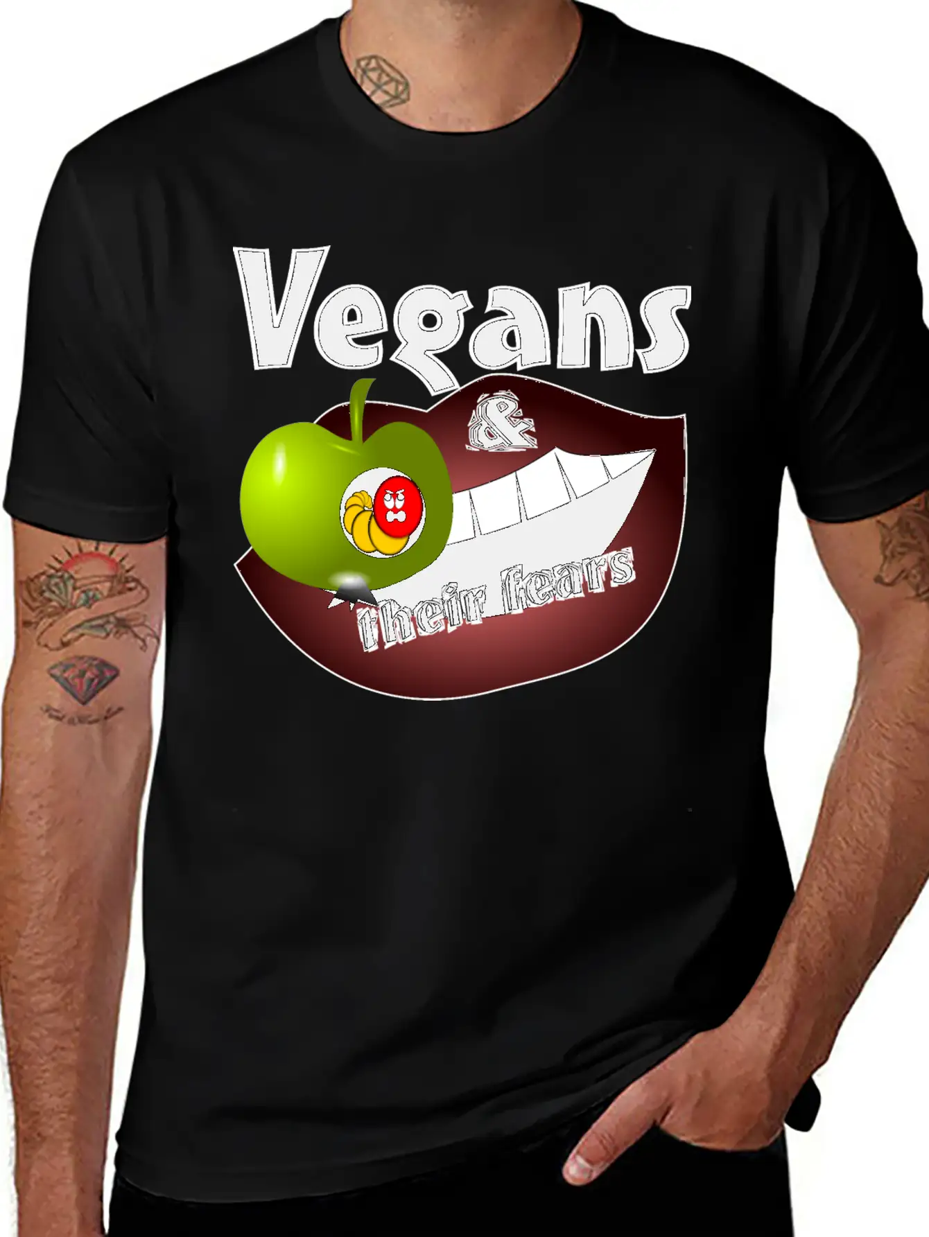 Vegans And Fears Unisex Casual T-Shirt – Clean Design For Daily Comfort