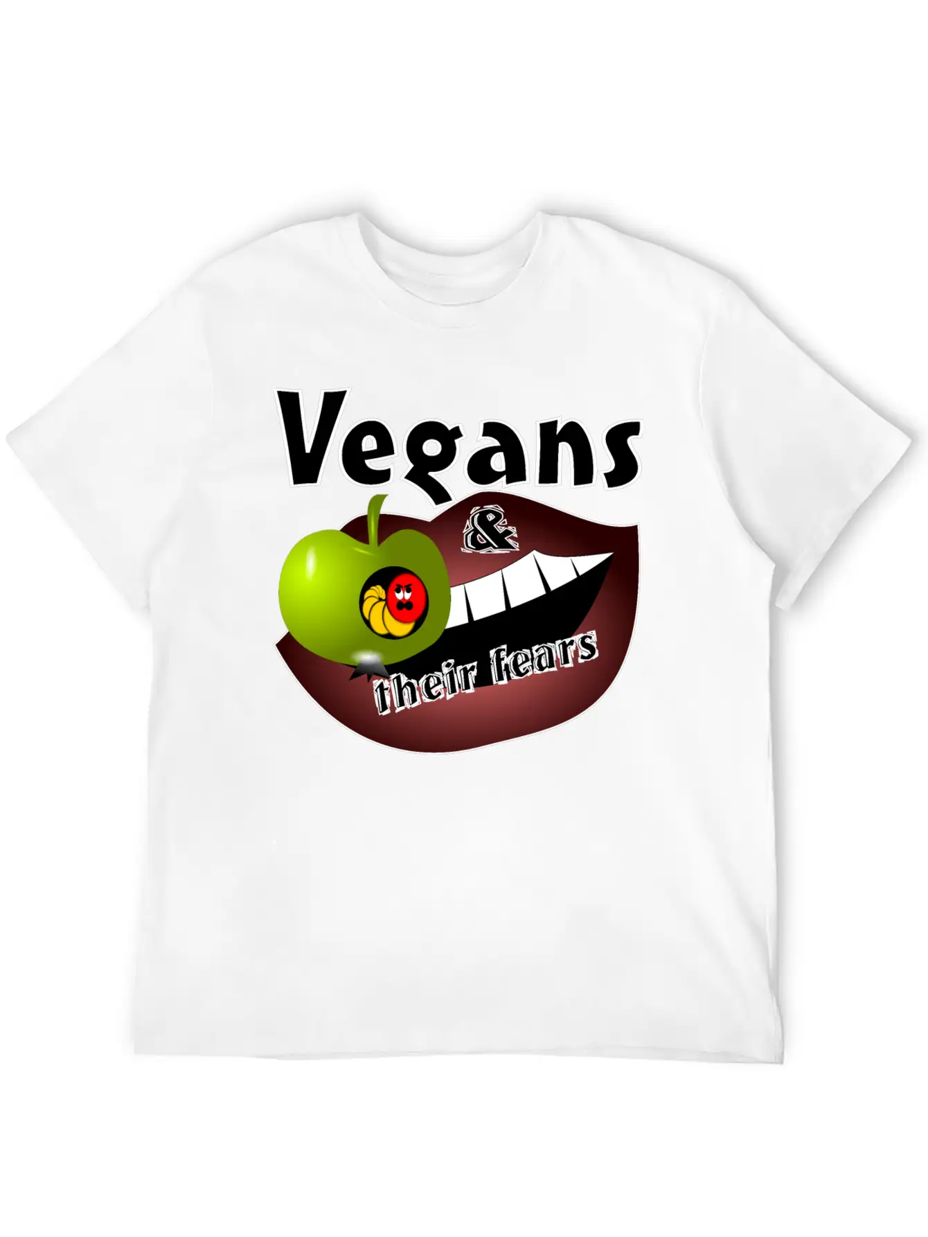 Vegans And Fears Unisex Casual T-Shirt – Clean Design For Daily Comfort