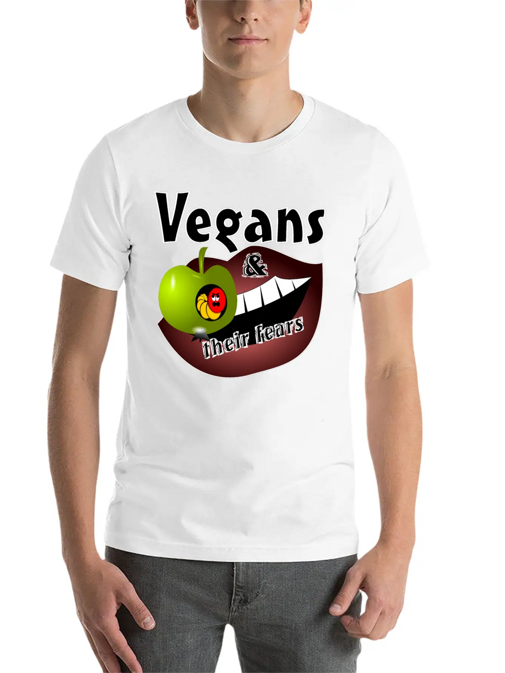 Vegans And Fears Unisex Casual T-Shirt – Clean Design For Daily Comfort
