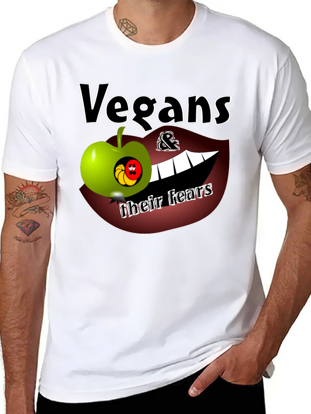 Vegans And Fears Unisex Casual T-Shirt – Clean Design For Daily Comfort