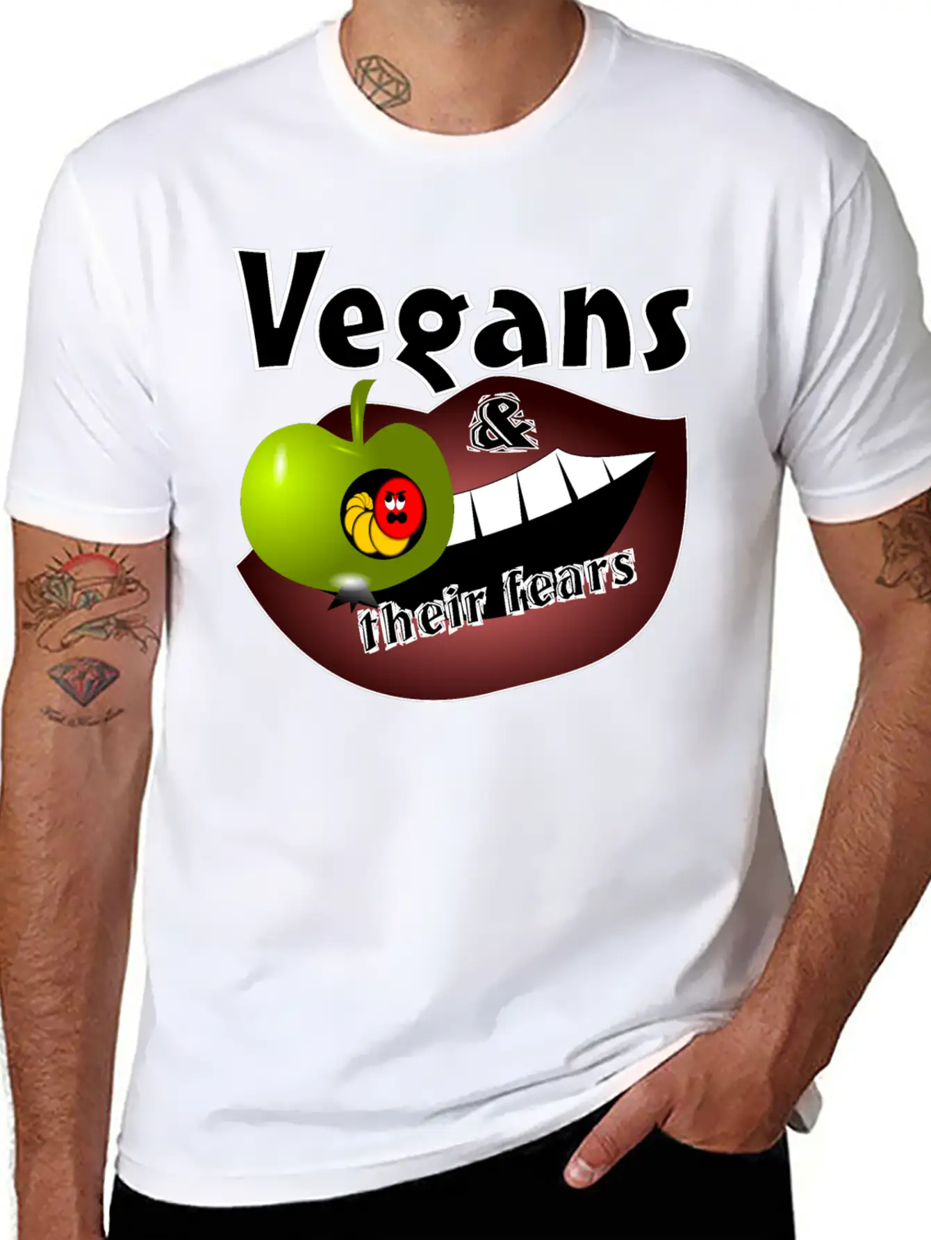 Vegans And Fears Unisex Casual T-Shirt – Clean Design For Daily Comfort