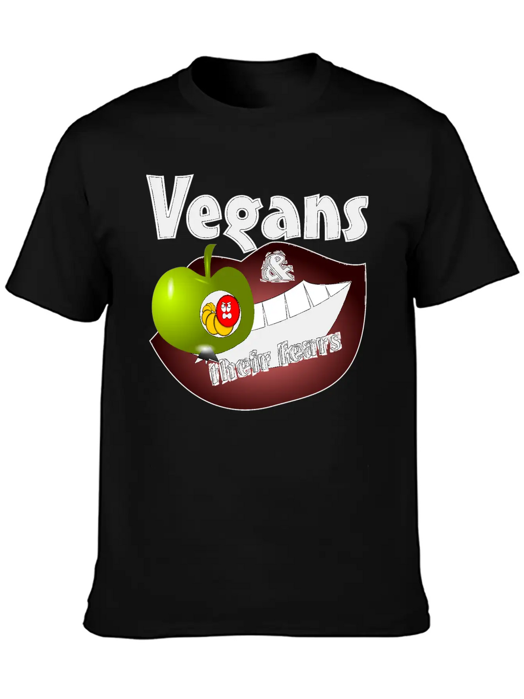 Vegans And Fears Unisex Casual T-Shirt – Clean Design For Daily Comfort