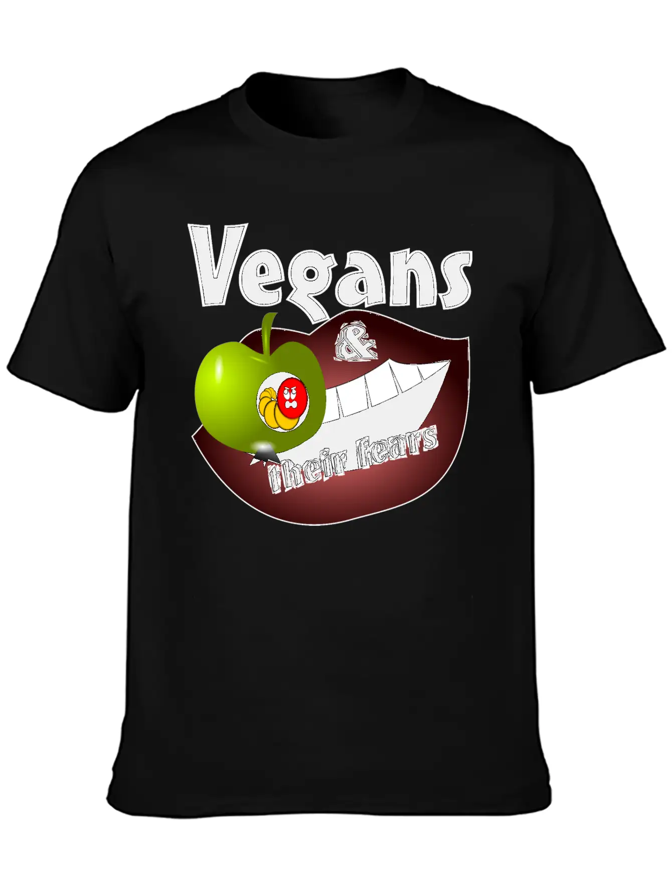 Vegans And Fears Unisex Casual T-Shirt – Clean Design For Daily Comfort