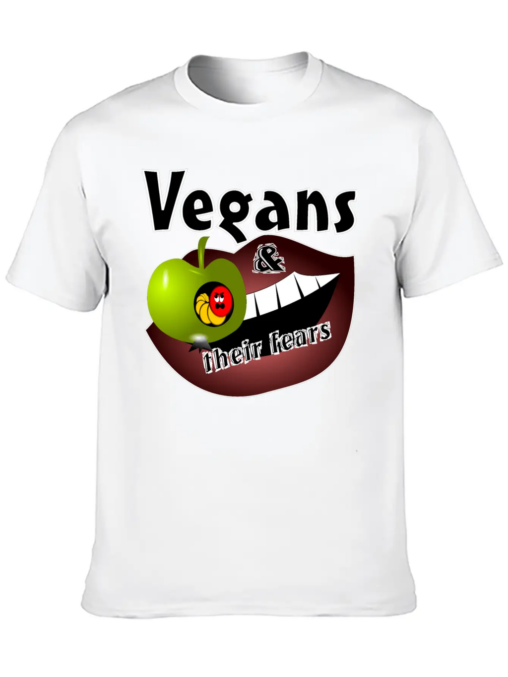 Vegans And Fears Unisex Casual T-Shirt – Clean Design For Daily Comfort