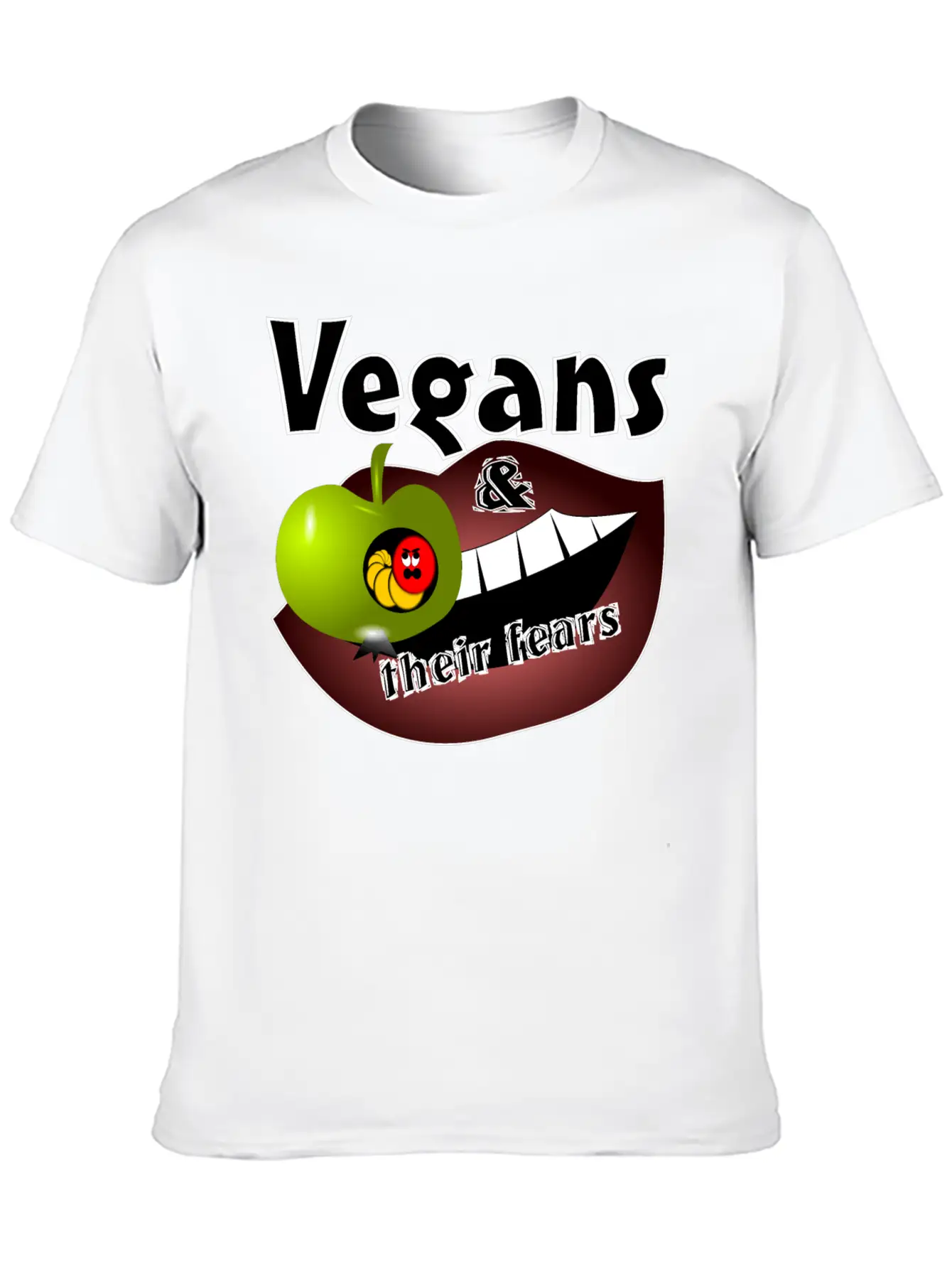 Vegans And Fears Unisex Casual T-Shirt – Clean Design For Daily Comfort