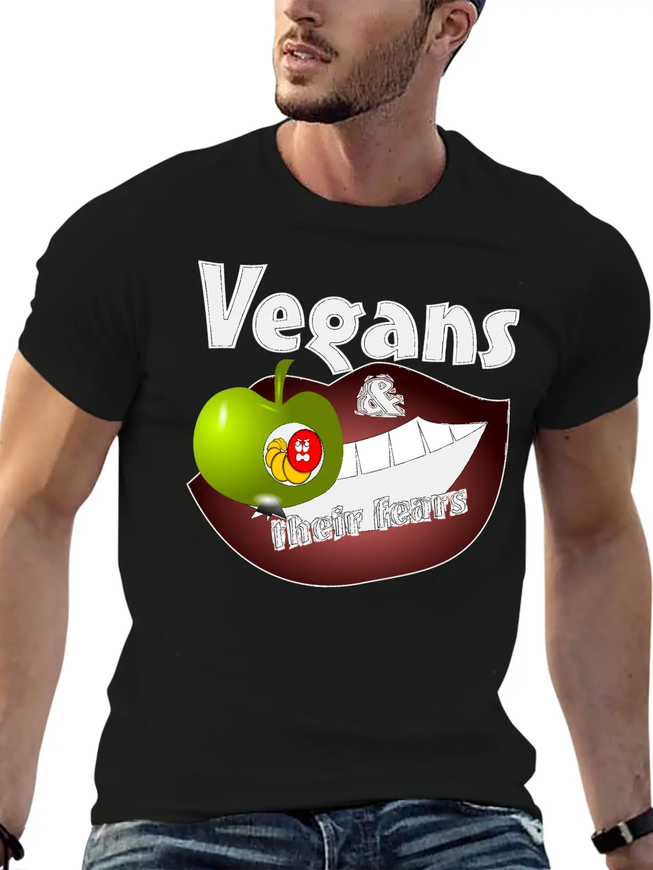 Vegans And Fears Unisex Casual T-Shirt – Clean Design For Daily Comfort