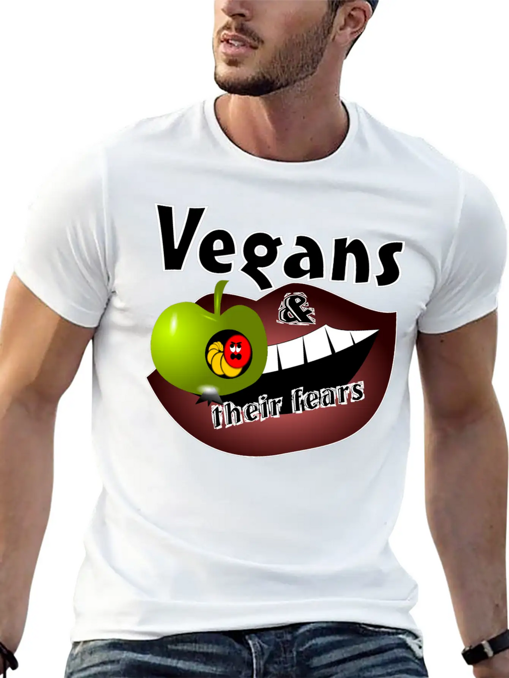 Vegans And Fears Unisex Casual T-Shirt – Clean Design For Daily Comfort