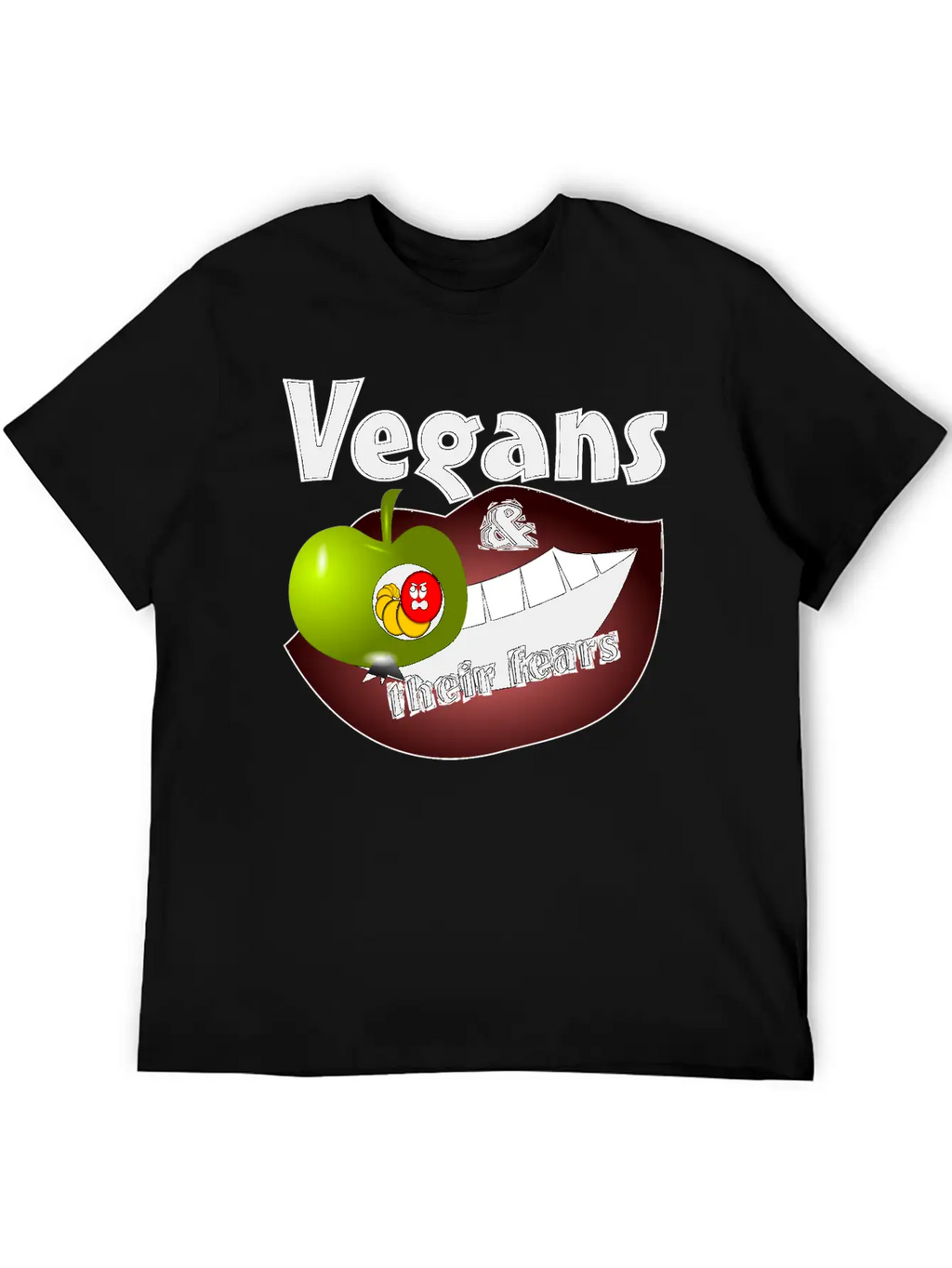 Vegans And Fears Unisex Casual T-Shirt – Clean Design For Daily Comfort
