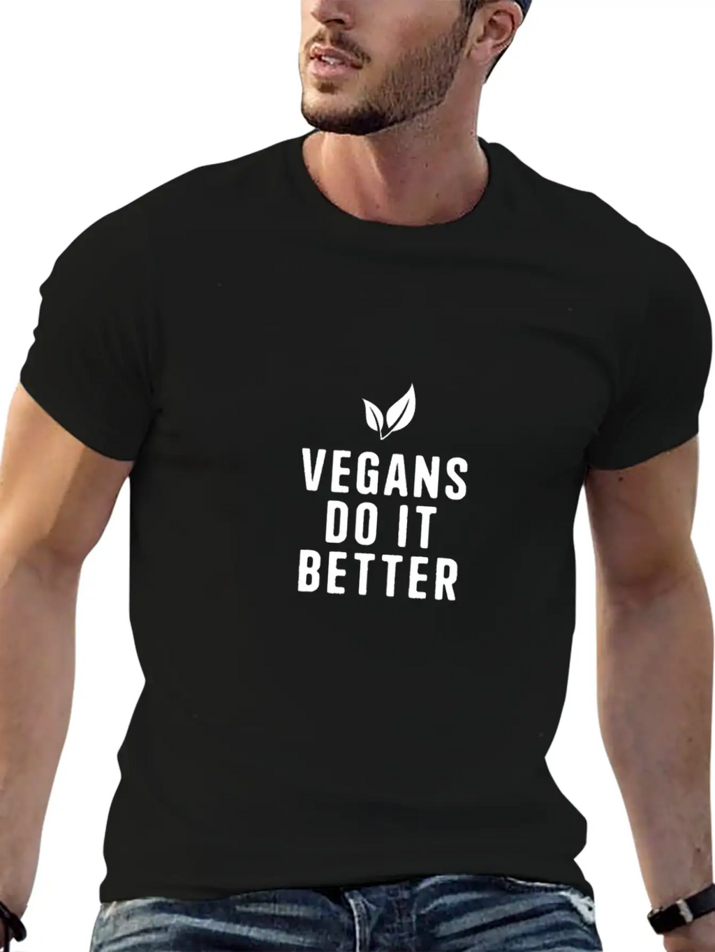 Vegans Do It Better Breathable Graphic T-Shirt – Perfect For Casual Days