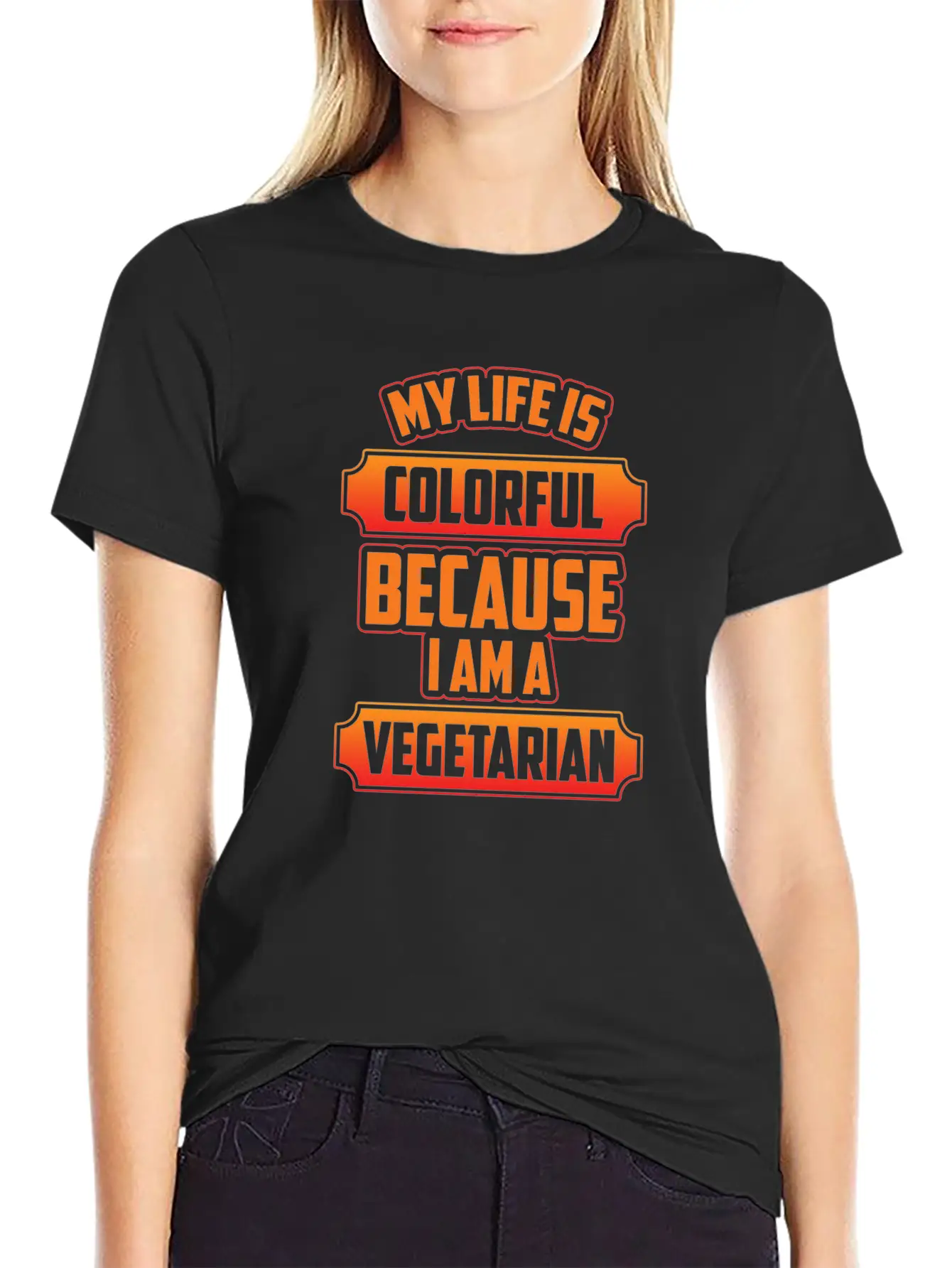 Vegetarian Animals Stylish Everyday T-Shirt – Unisex Basic Cotton Tee