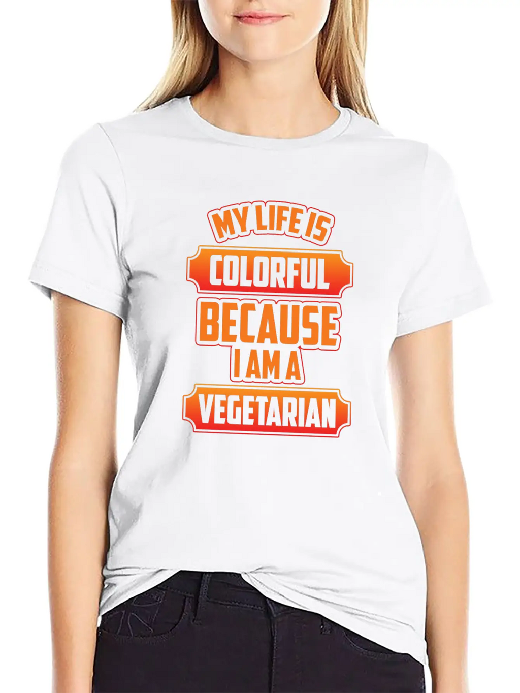 Vegetarian Animals Stylish Everyday T-Shirt – Unisex Basic Cotton Tee