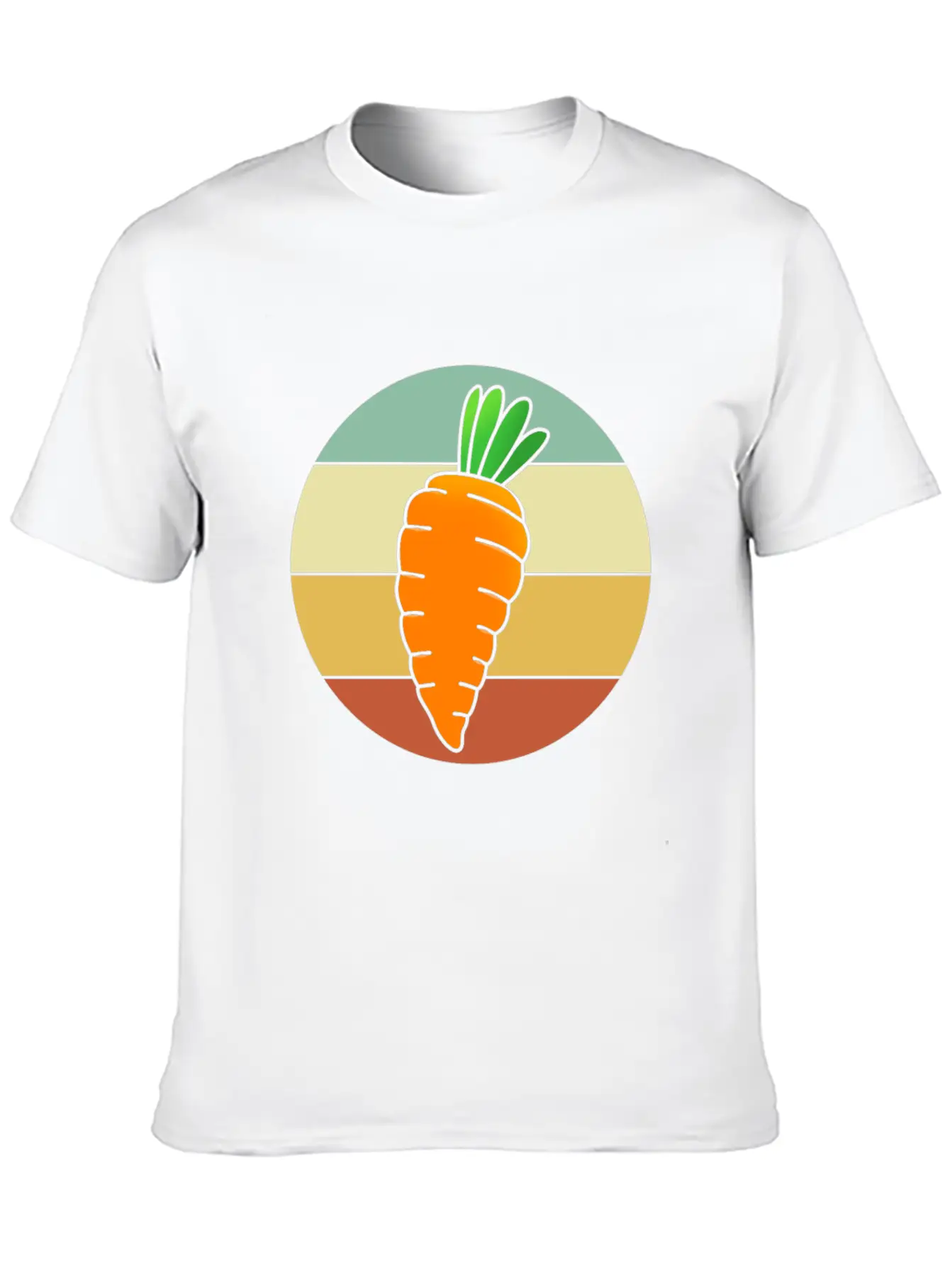 Vegetarian For Women Retro Carrot Classic Cotton Tee – Unisex Comfort For Any Season