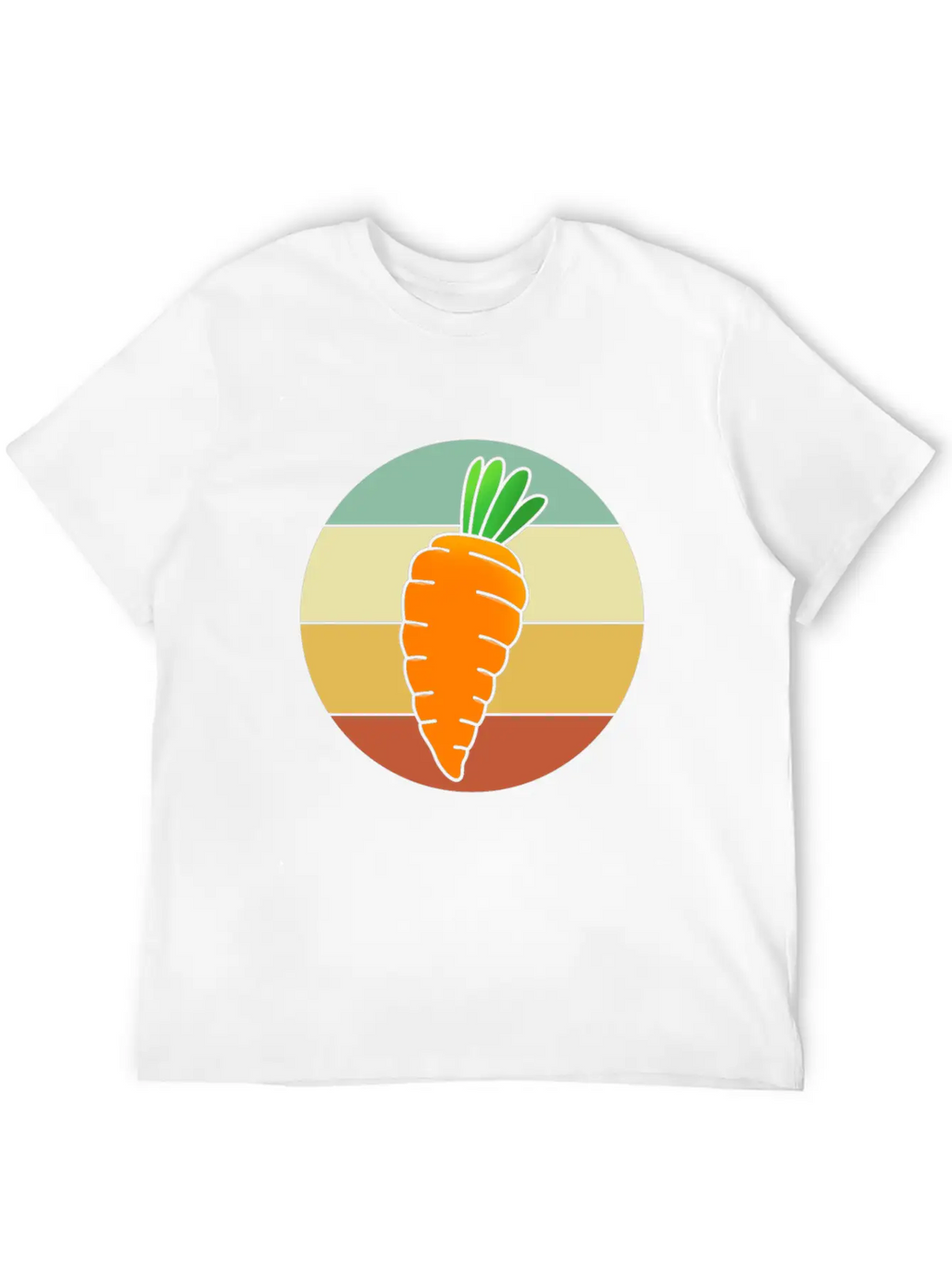 Vegetarian For Women Retro Carrot Classic Cotton Tee – Unisex Comfort For Any Season