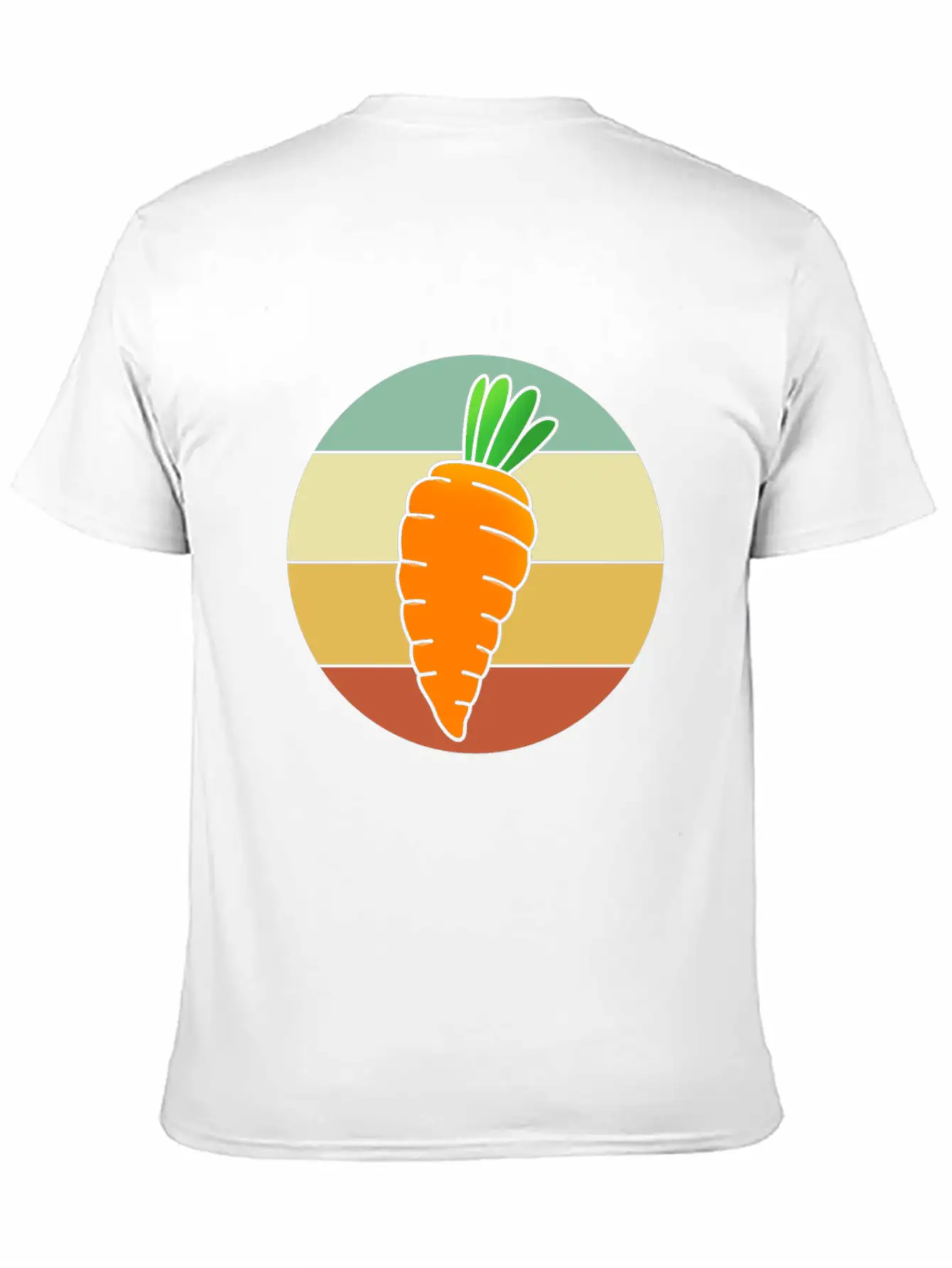 Vegetarian For Women Retro Carrot Classic Cotton Tee – Unisex Comfort For Any Season