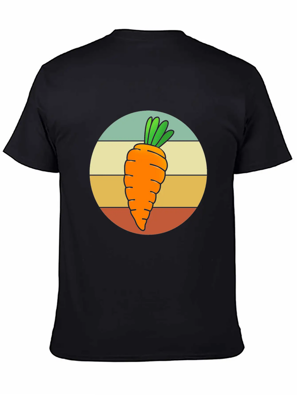 Vegetarian For Women Retro Carrot Classic Cotton Tee – Unisex Comfort For Any Season
