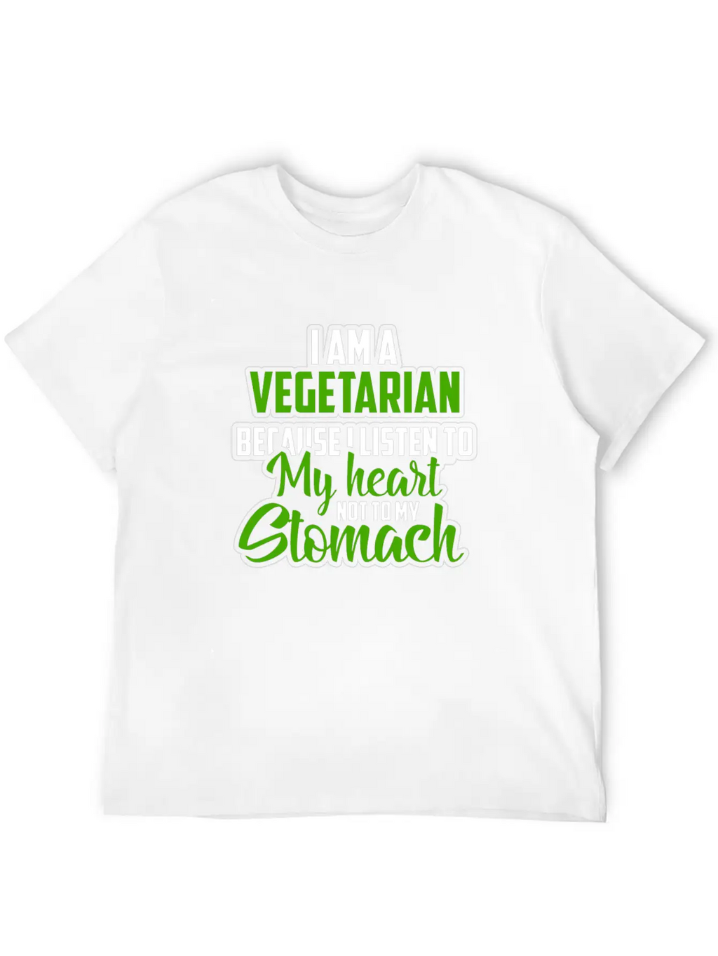 Vegetarian Vegetables Breathable Graphic T-Shirt – Perfect For Casual Days