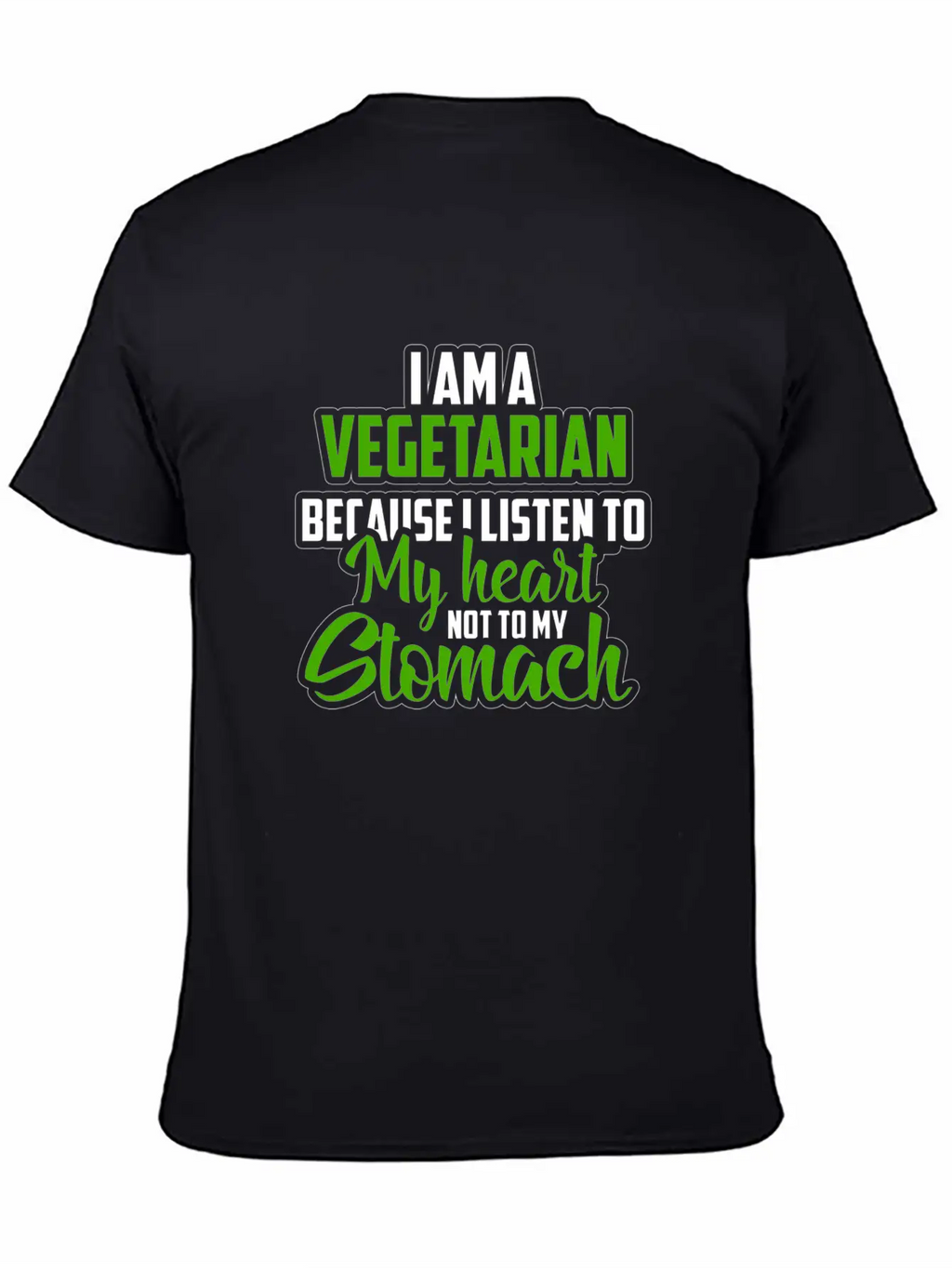 Vegetarian Vegetables Breathable Graphic T-Shirt – Perfect For Casual Days