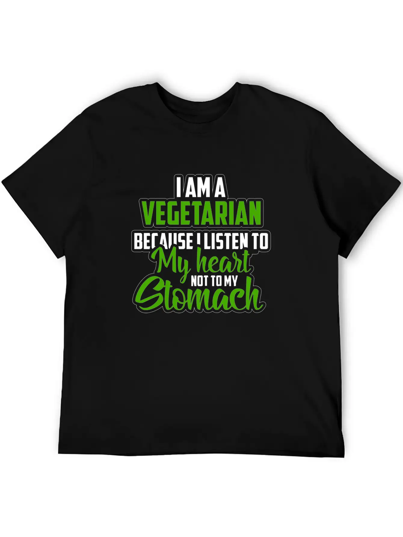 Vegetarian Vegetables Breathable Graphic T-Shirt – Perfect For Casual Days