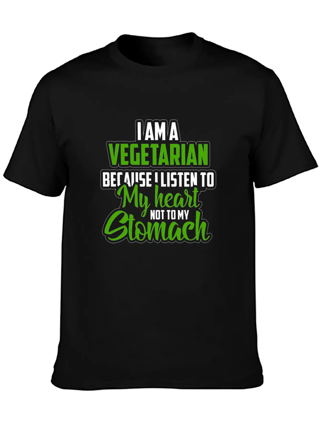 Vegetarian Vegetables Breathable Graphic T-Shirt – Perfect For Casual Days