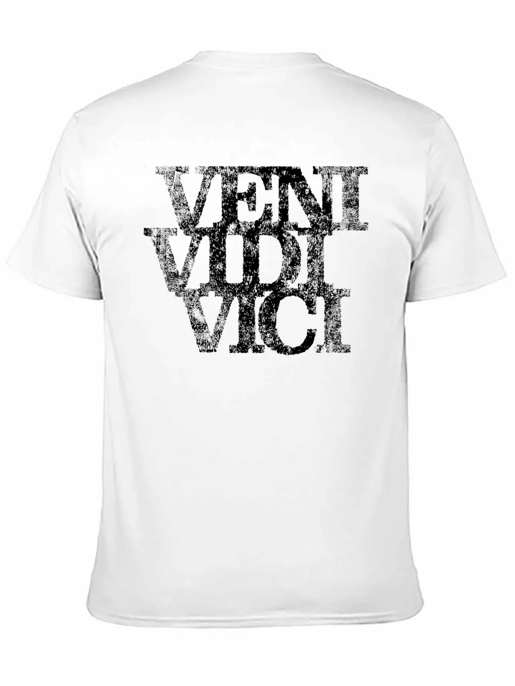 Veni Vidi Vici Relaxed Everyday Tee – Lightweight And Durable Cotton