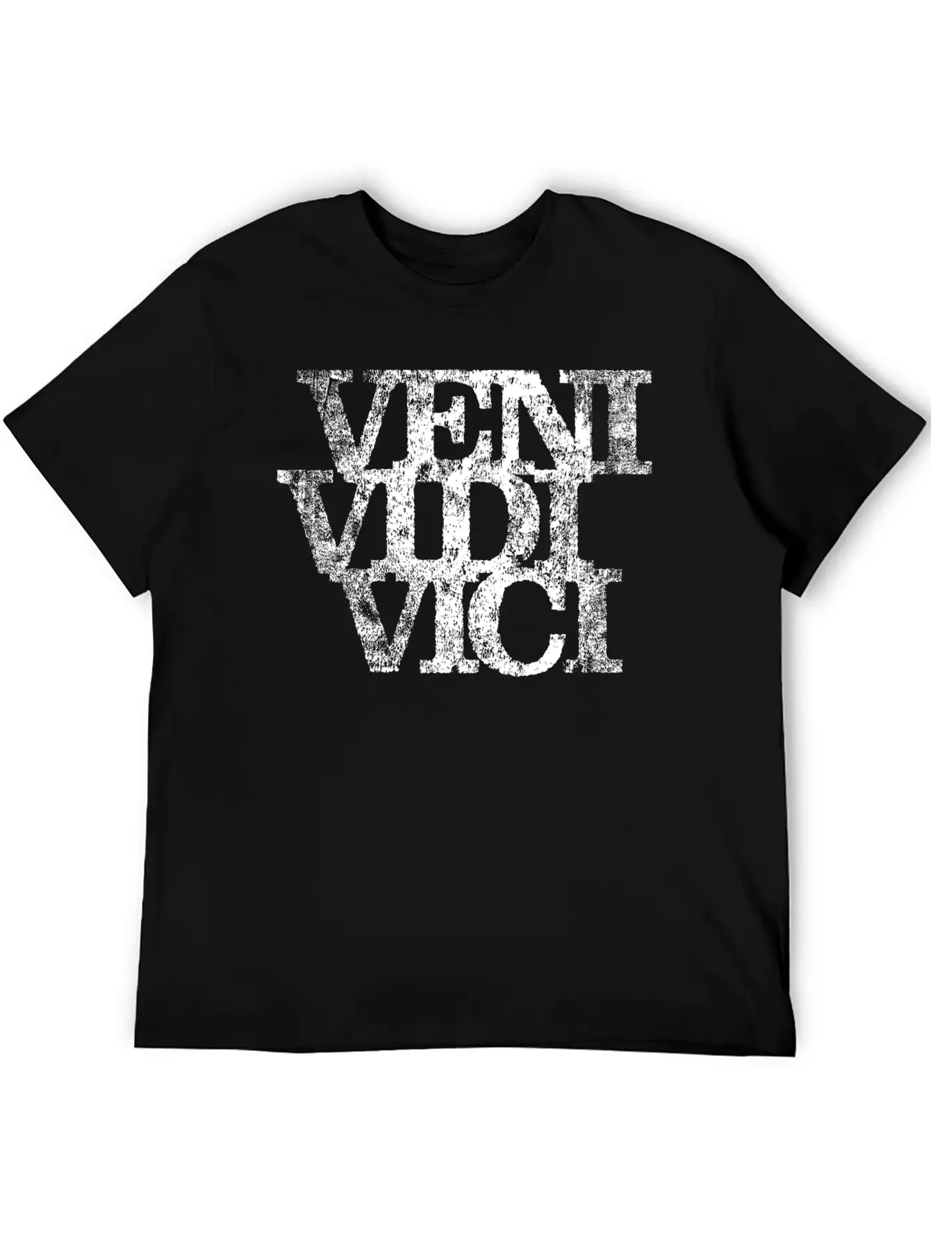 Veni Vidi Vici Relaxed Everyday Tee – Lightweight And Durable Cotton