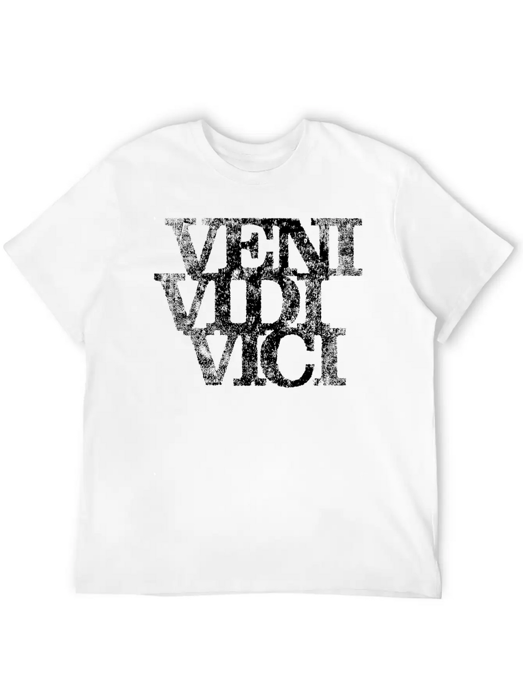 Veni Vidi Vici Relaxed Everyday Tee – Lightweight And Durable Cotton