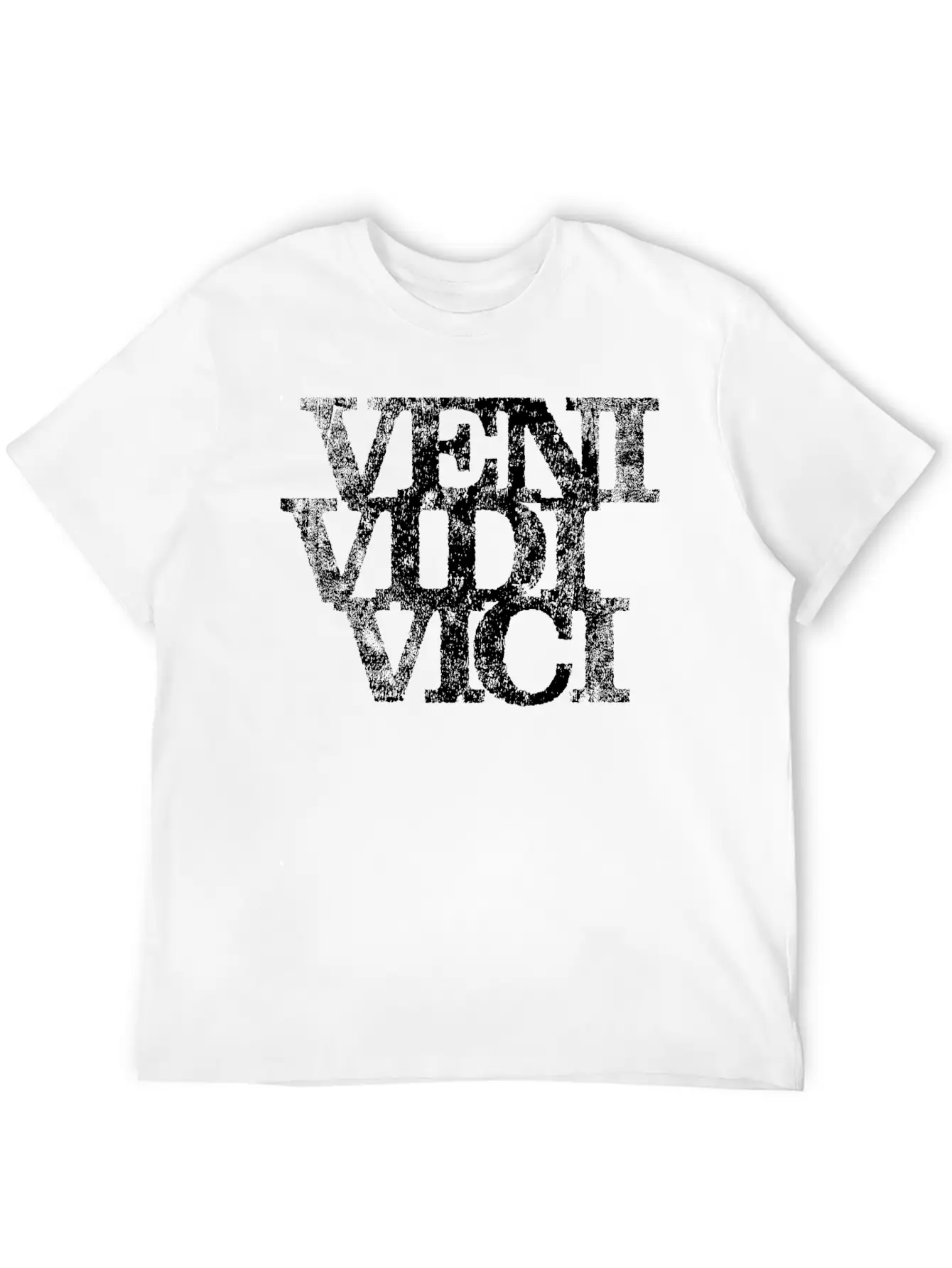 Veni Vidi Vici Relaxed Everyday Tee – Lightweight And Durable Cotton