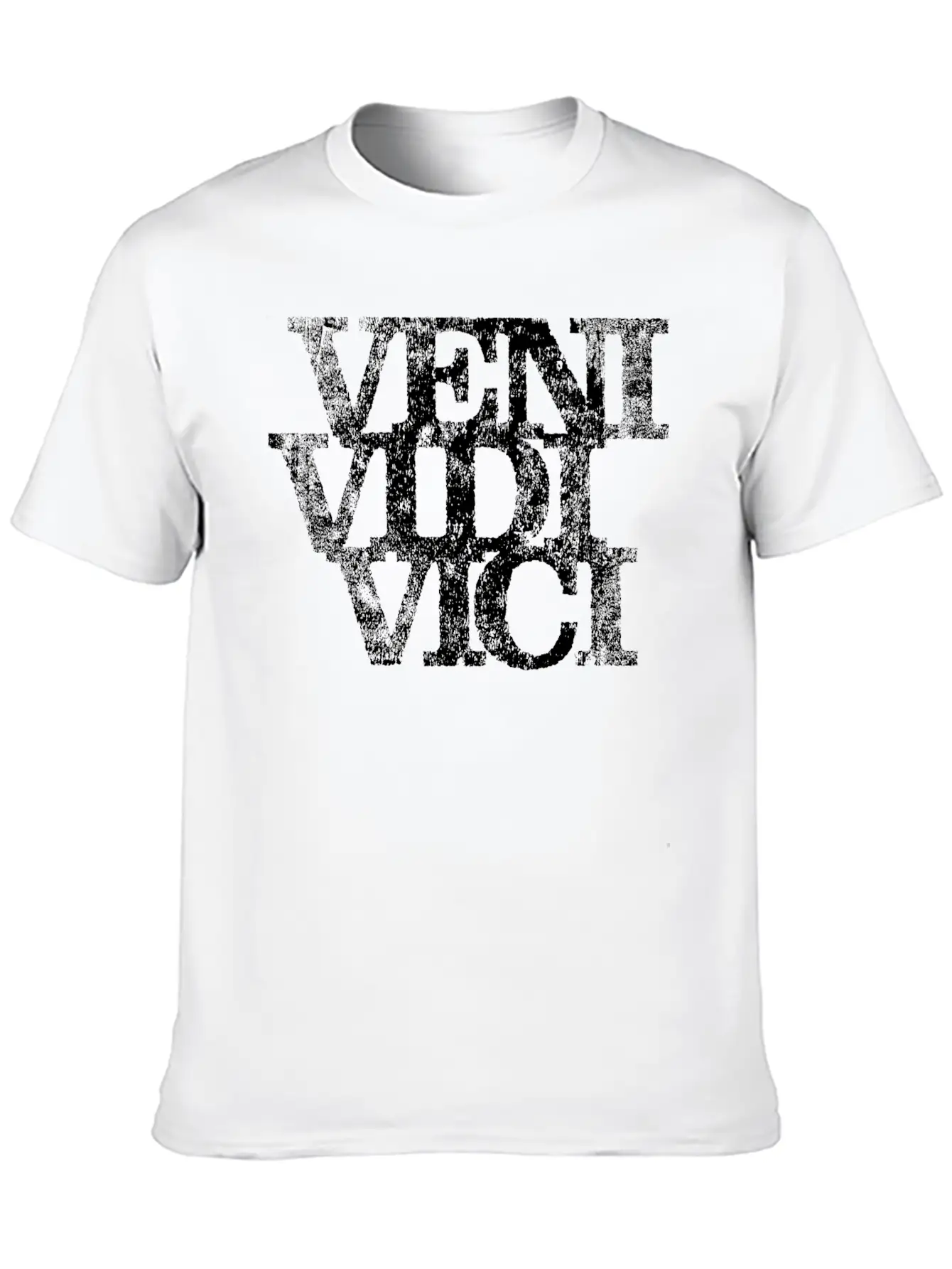 Veni Vidi Vici Relaxed Everyday Tee – Lightweight And Durable Cotton