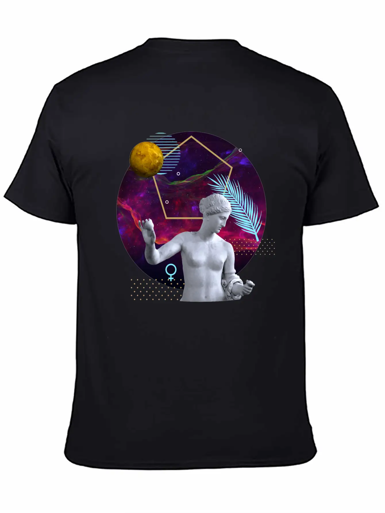 Venus - Ancient Gods And Planets Timeless Short Sleeve Tee – Comfy And Minimalist Design