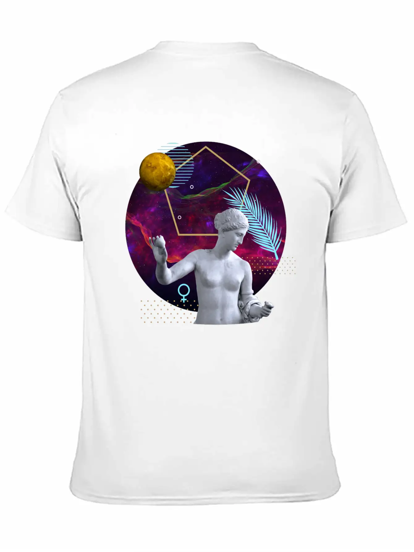 Venus - Ancient Gods And Planets Timeless Short Sleeve Tee – Comfy And Minimalist Design