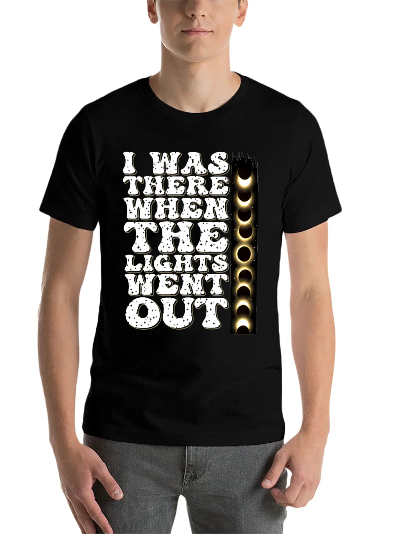 Vermont Solar Eclipse April 8, 2024 -Total Eclipse Breathable Graphic T-Shirt – Perfect For Casual Days