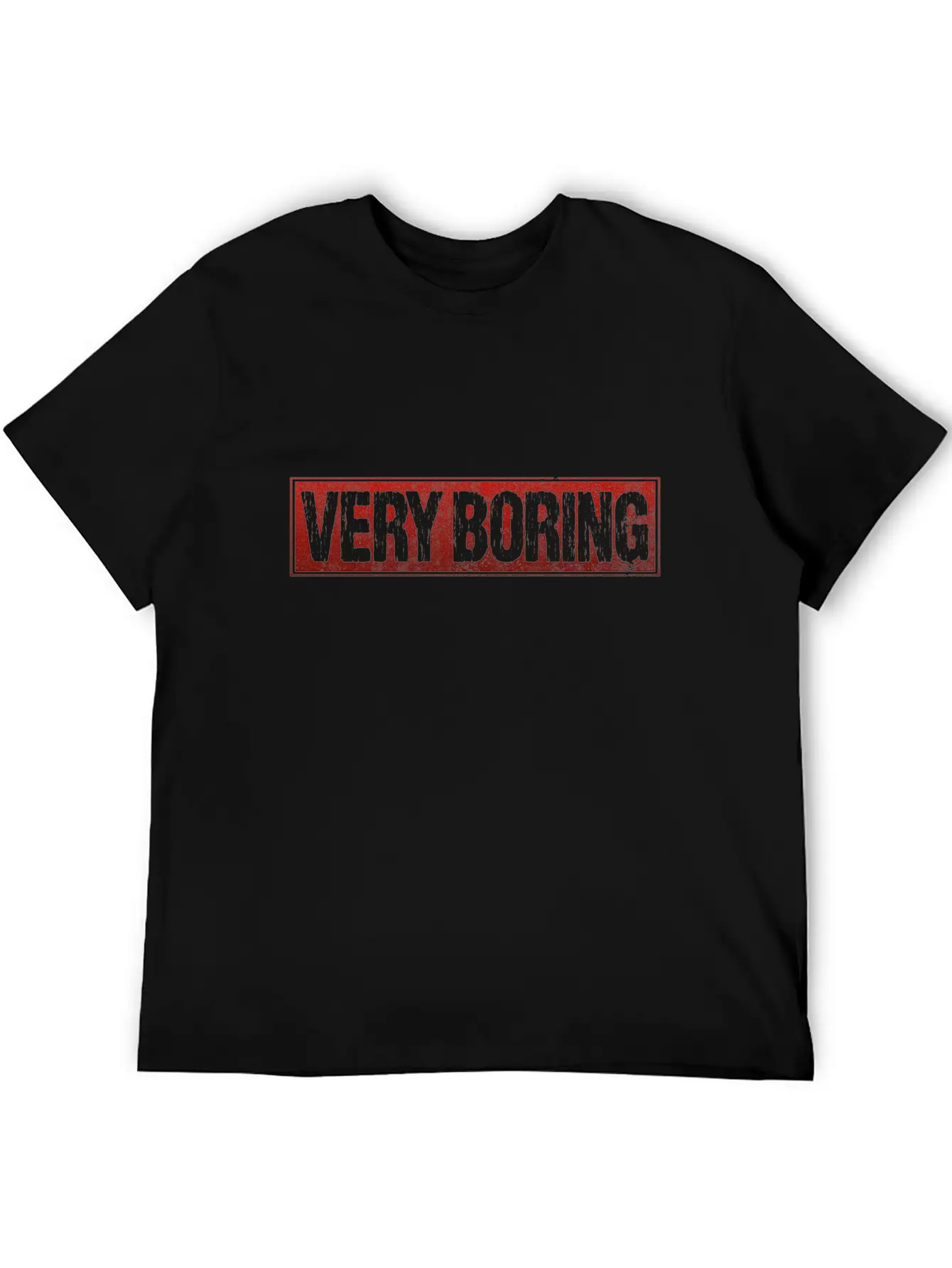 Very Boring Breathable Soft Cotton T-Shirt – Timeless Casual Look