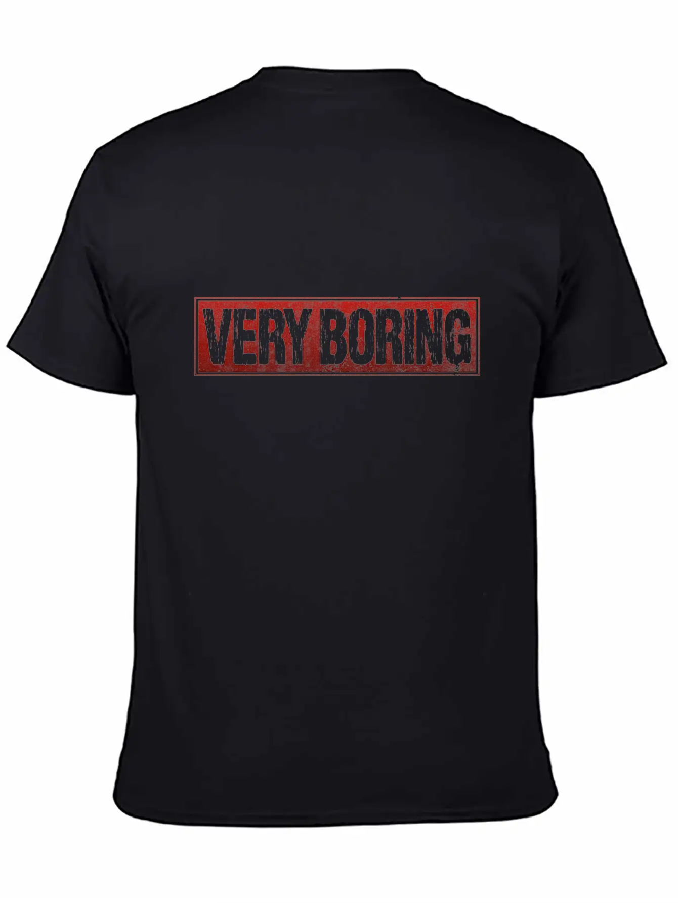 Very Boring Breathable Soft Cotton T-Shirt – Timeless Casual Look