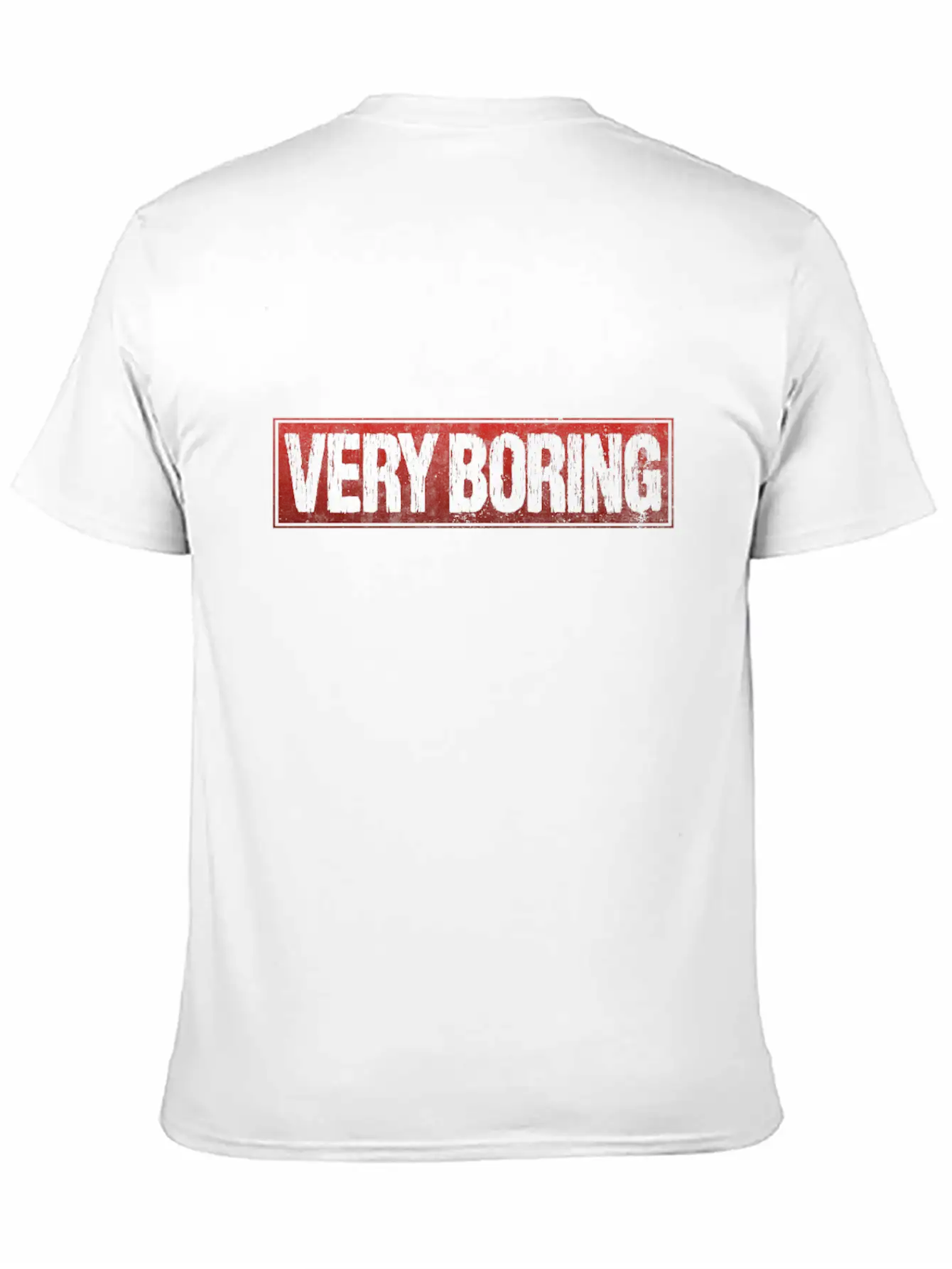 Very Boring Breathable Soft Cotton T-Shirt – Timeless Casual Look