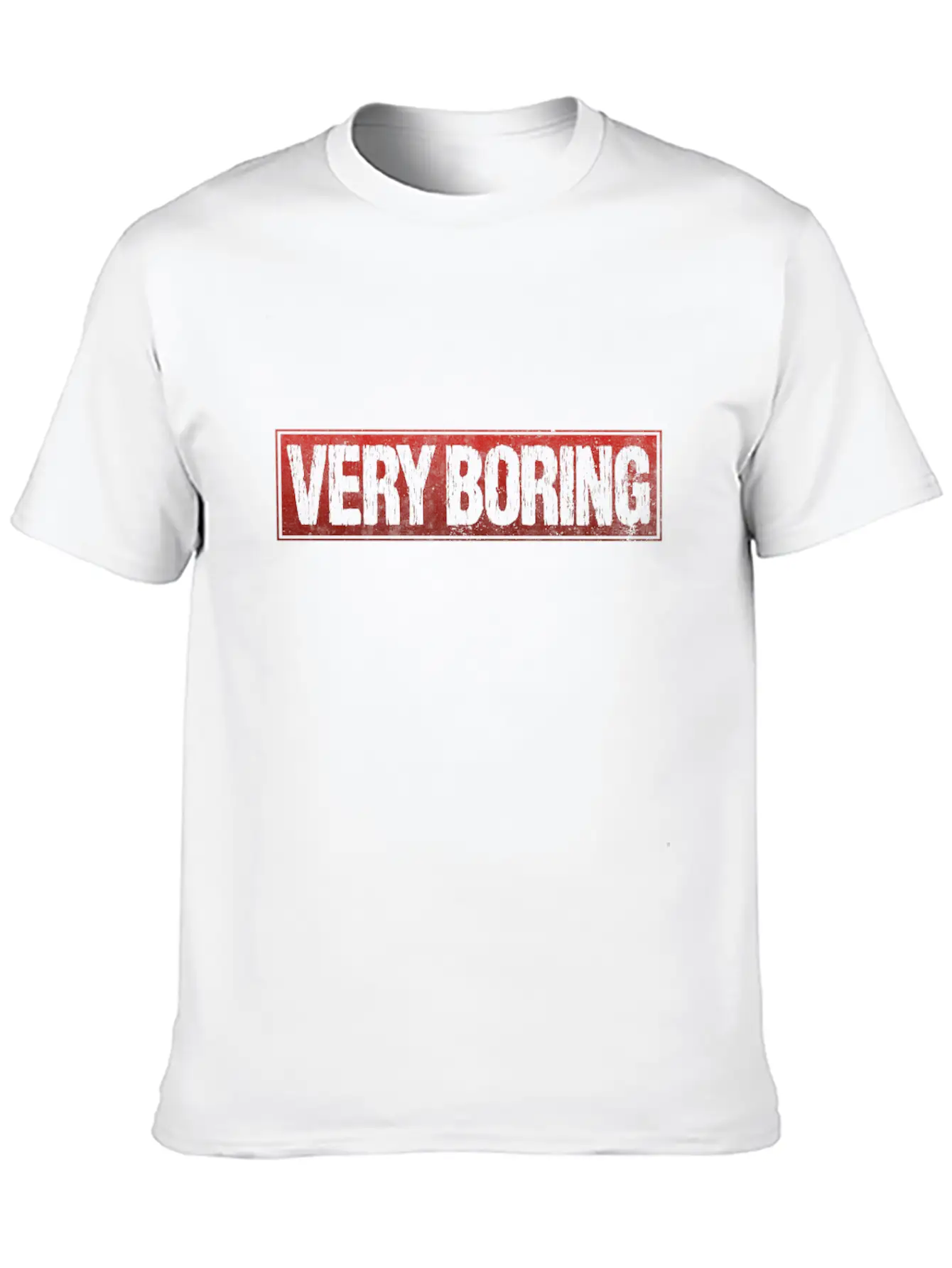 Very Boring Breathable Soft Cotton T-Shirt – Timeless Casual Look
