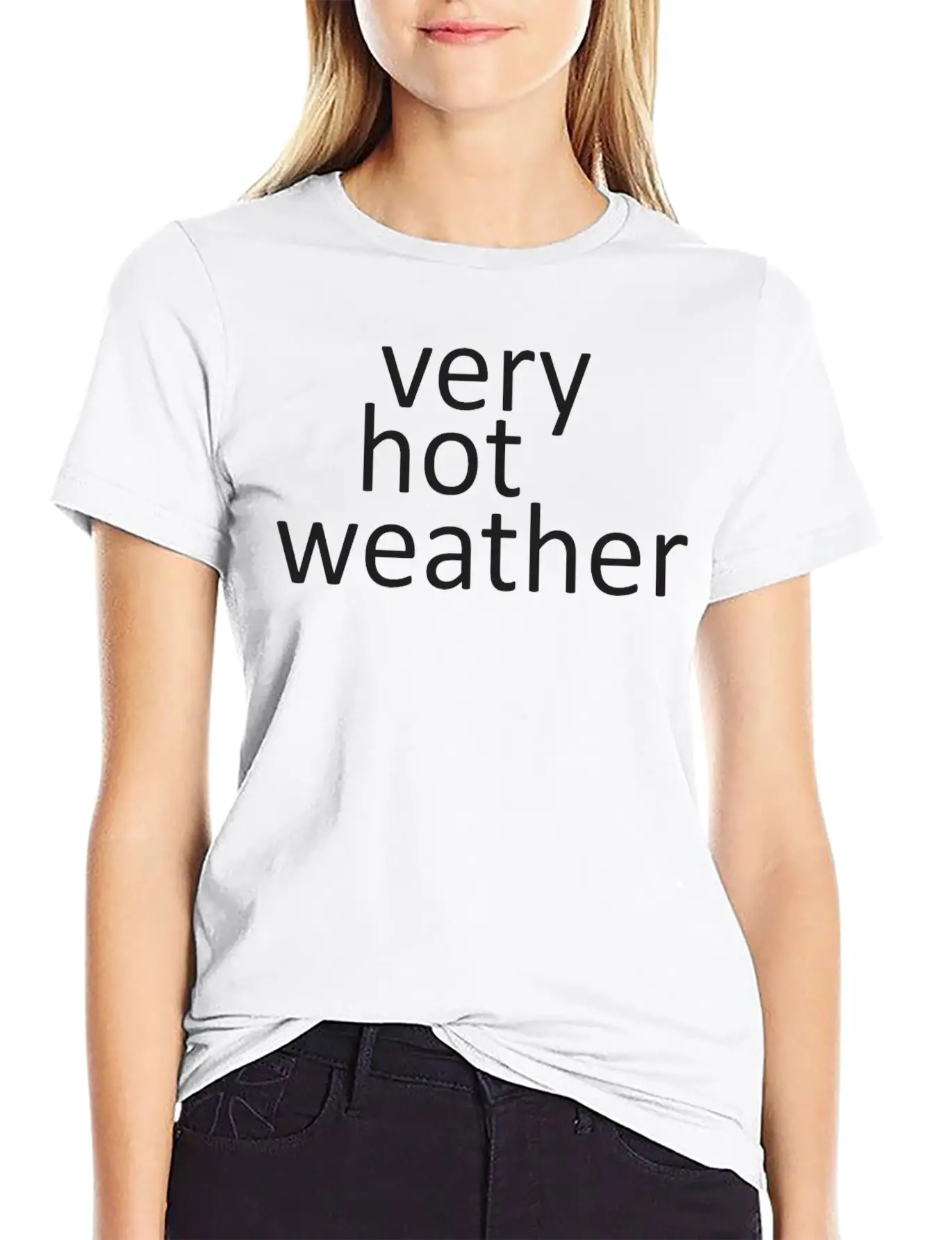 Very Hot Weather Basic Graphic T-Shirt – Daily Comfort In Soft Cotton