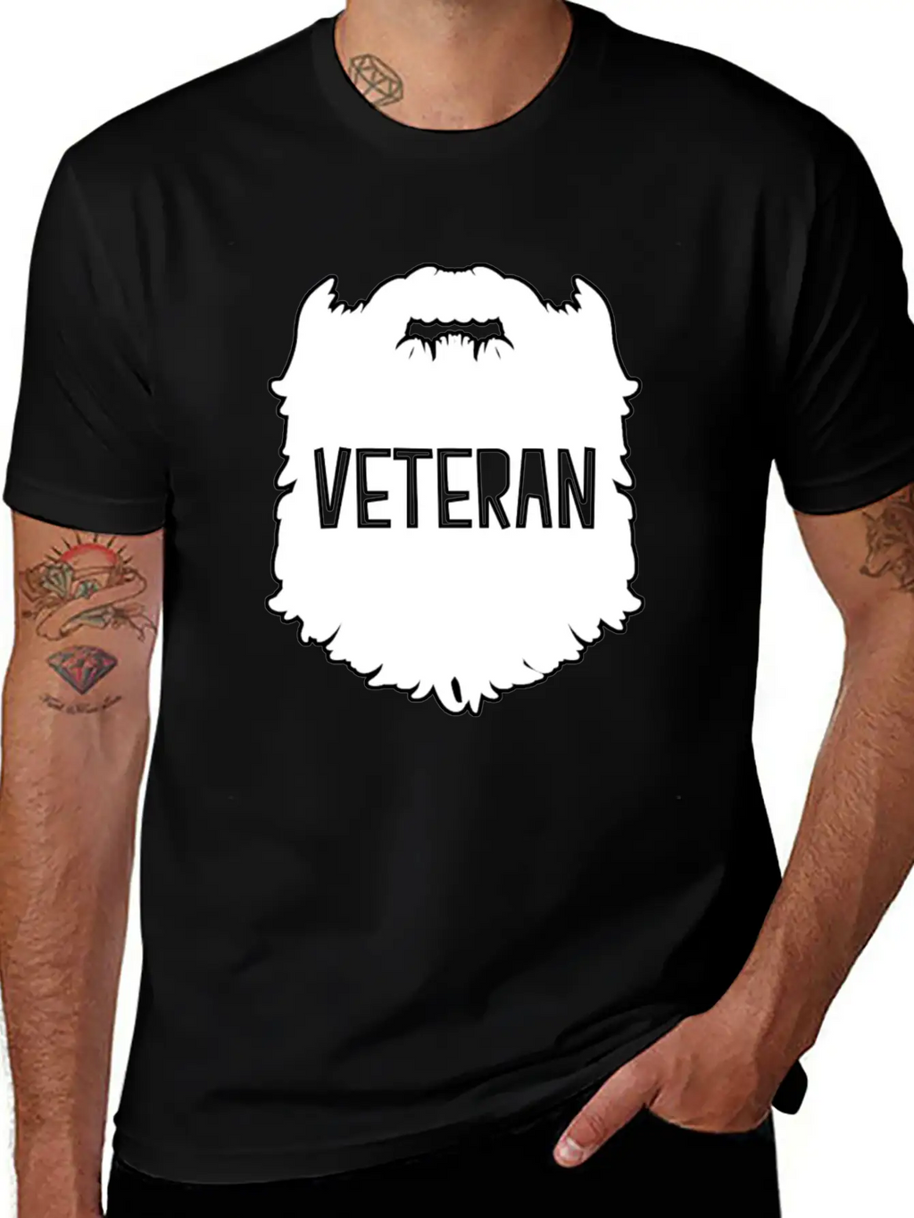 Veteran - Veteran - Total Basics Classic Cotton Tee – Unisex Comfort For Any Season