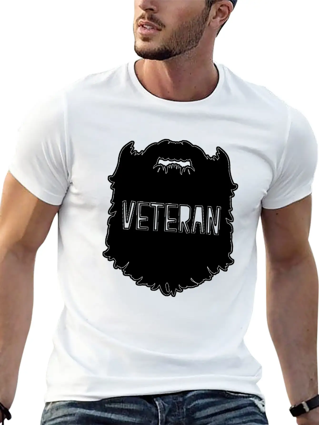 Veteran - Veteran - Total Basics Classic Cotton Tee – Unisex Comfort For Any Season