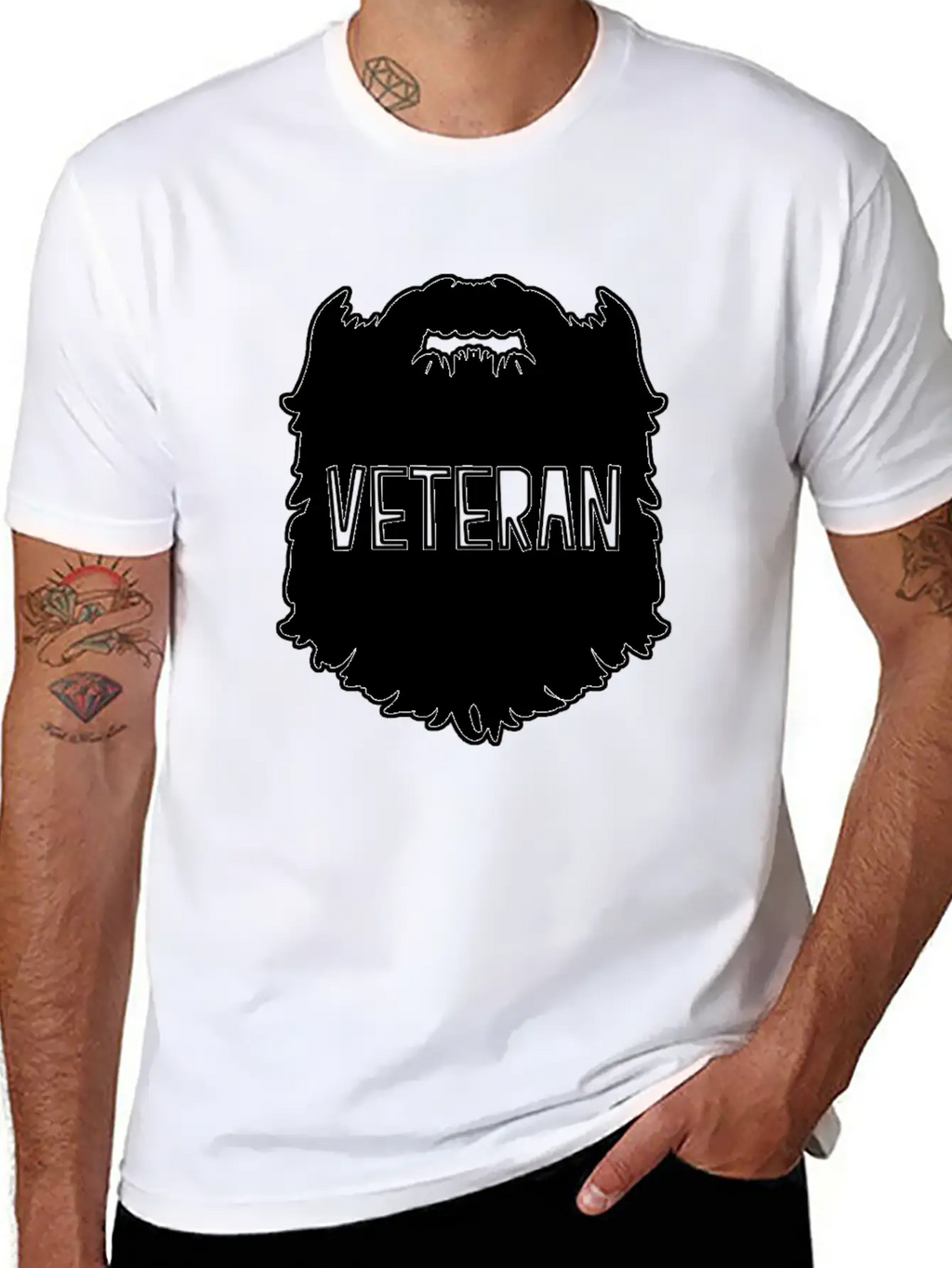 Veteran - Veteran - Total Basics Classic Cotton Tee – Unisex Comfort For Any Season