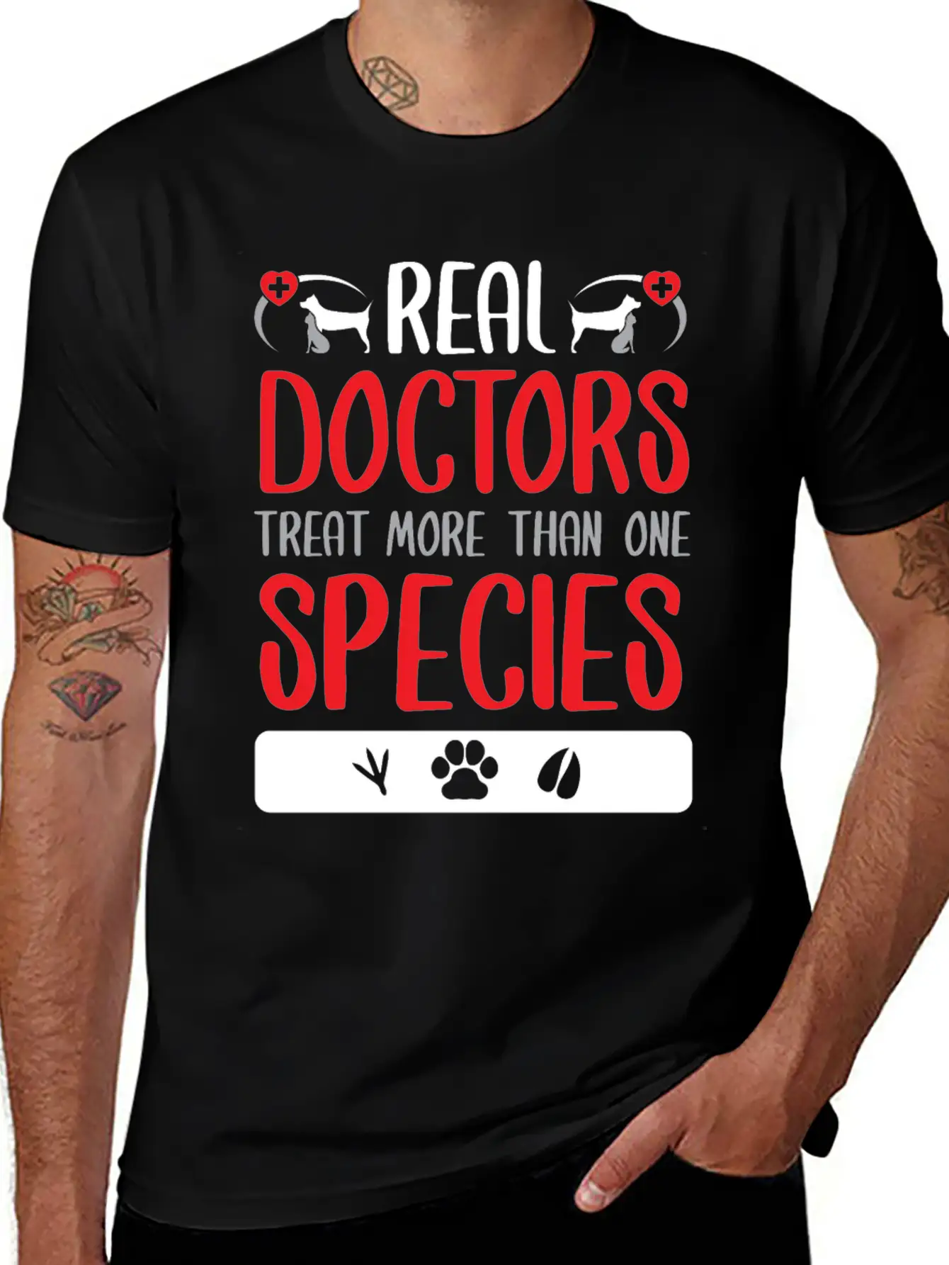 Veterinarian, Animal, Dog, Medicine, Veterinary Classic Cotton Tee – Unisex Comfort For Any Season