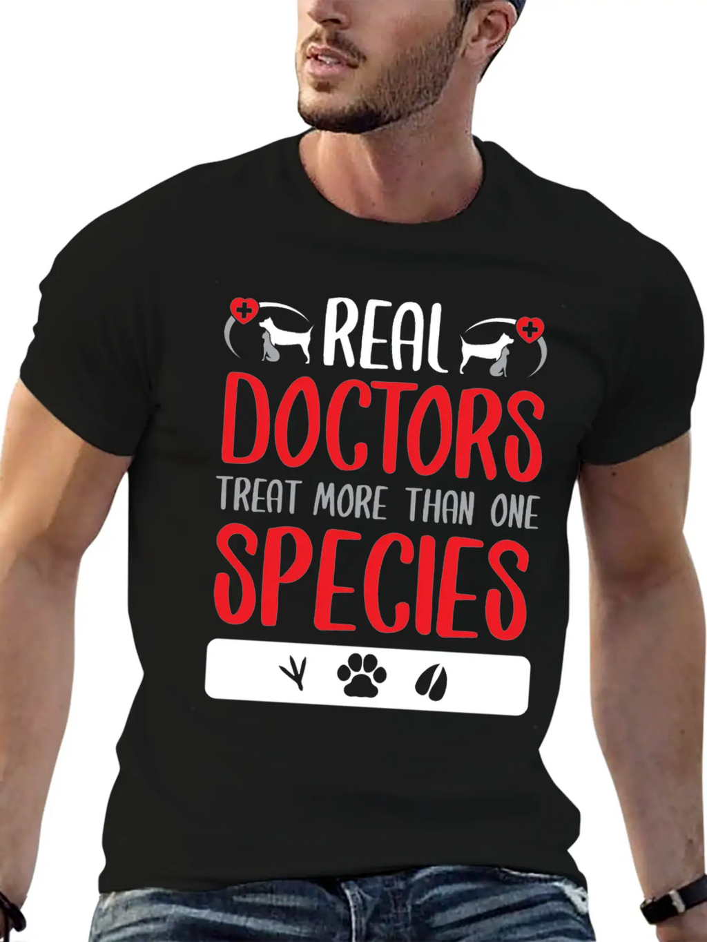 Veterinarian, Animal, Dog, Medicine, Veterinary Classic Cotton Tee – Unisex Comfort For Any Season