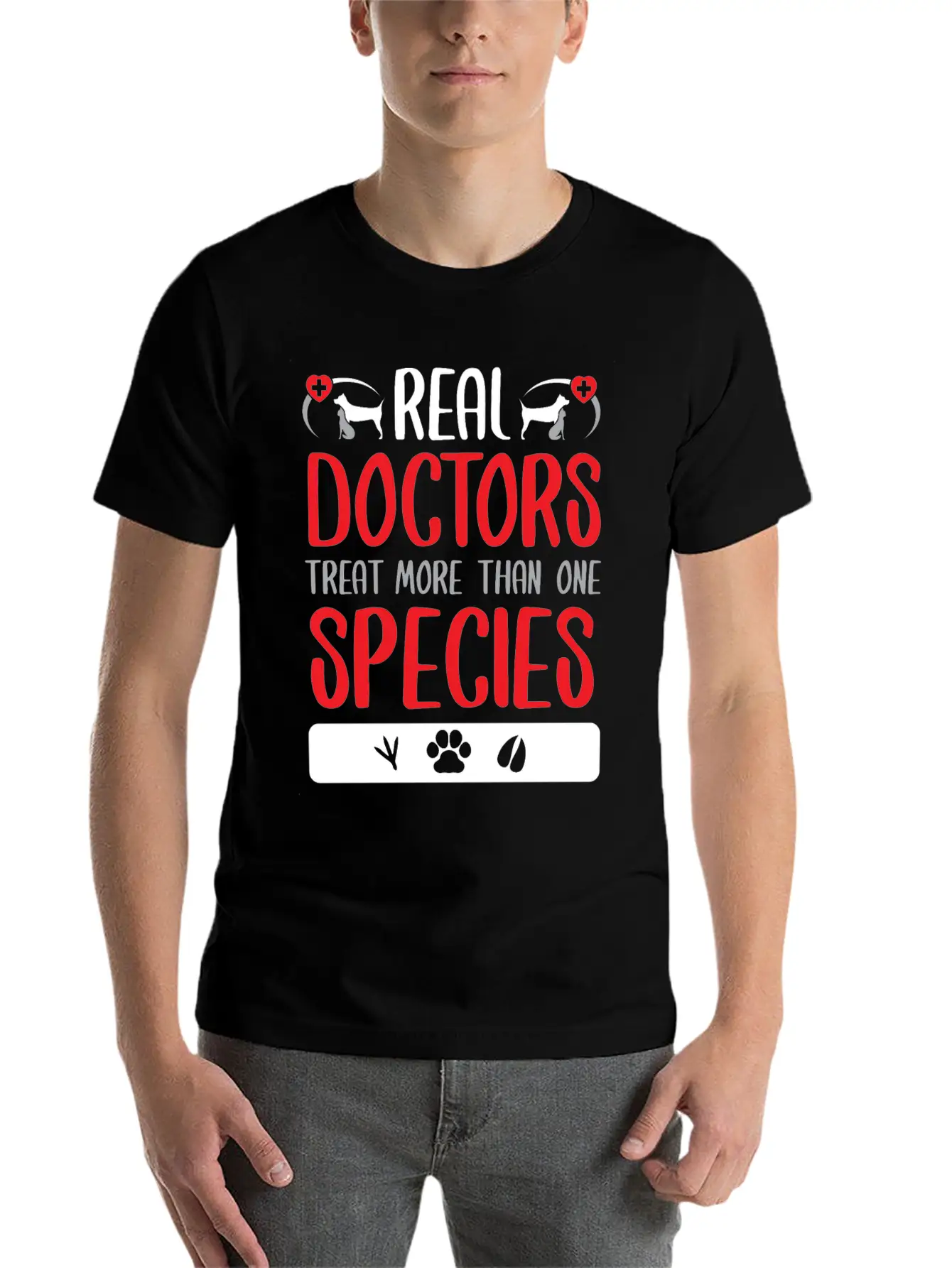 Veterinarian, Animal, Dog, Medicine, Veterinary Classic Cotton Tee – Unisex Comfort For Any Season