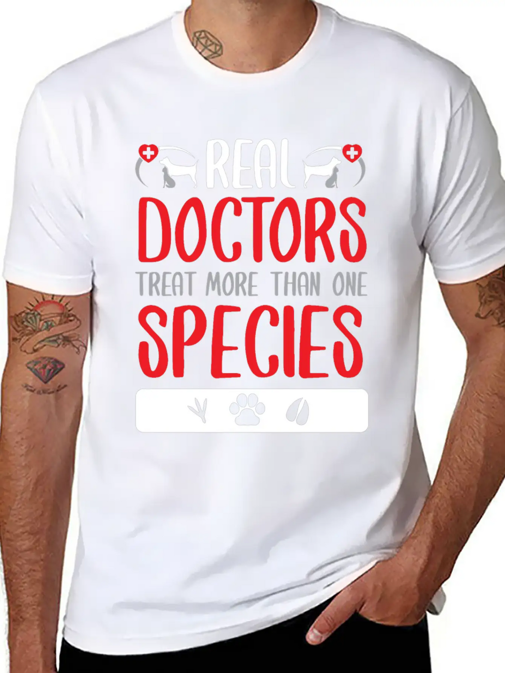 Veterinarian, Animal, Dog, Medicine, Veterinary Classic Cotton Tee – Unisex Comfort For Any Season